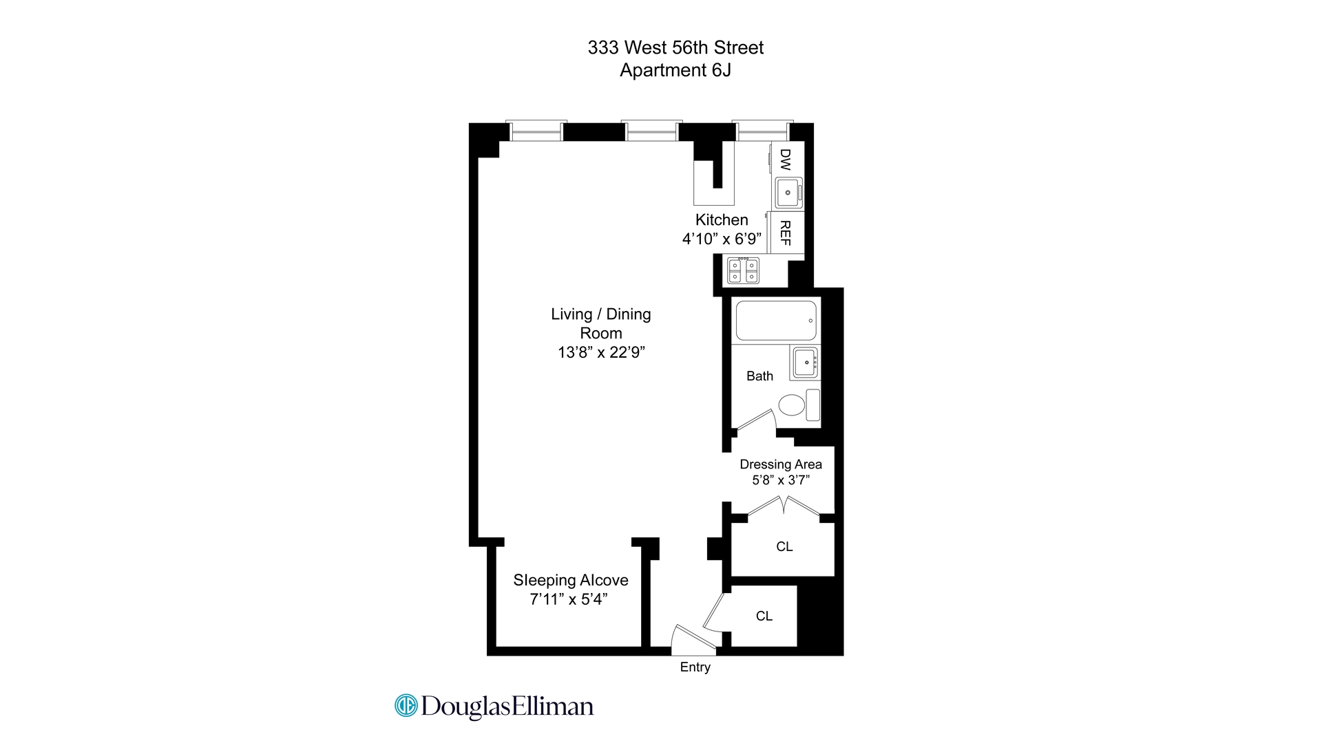 333 West 56th Street 6J Clinton New York NY 10019