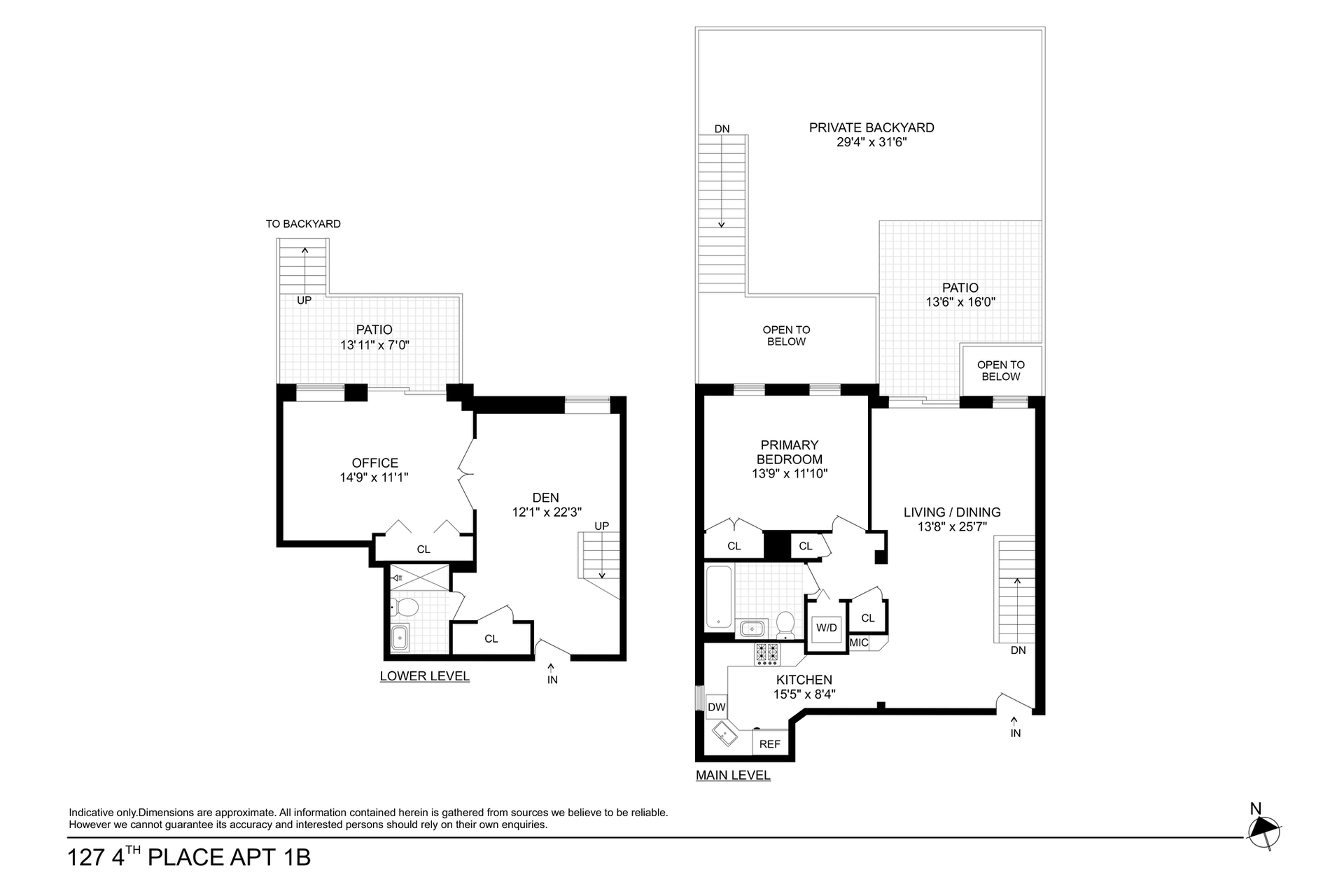 127 4th Place 1B Carroll Gardens Brooklyn NY 11231