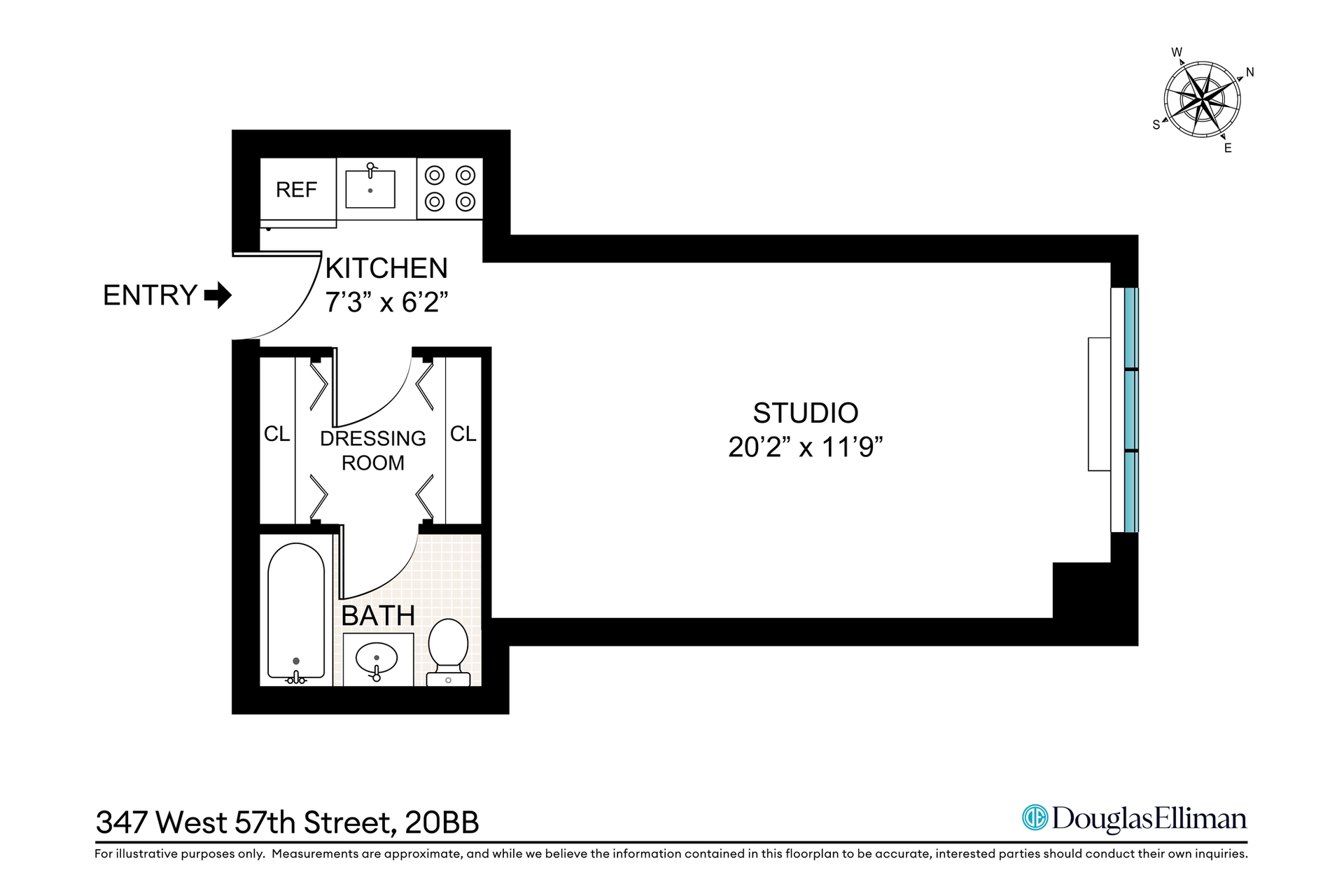 347 West 57th Street 20BB Clinton New York NY 10019