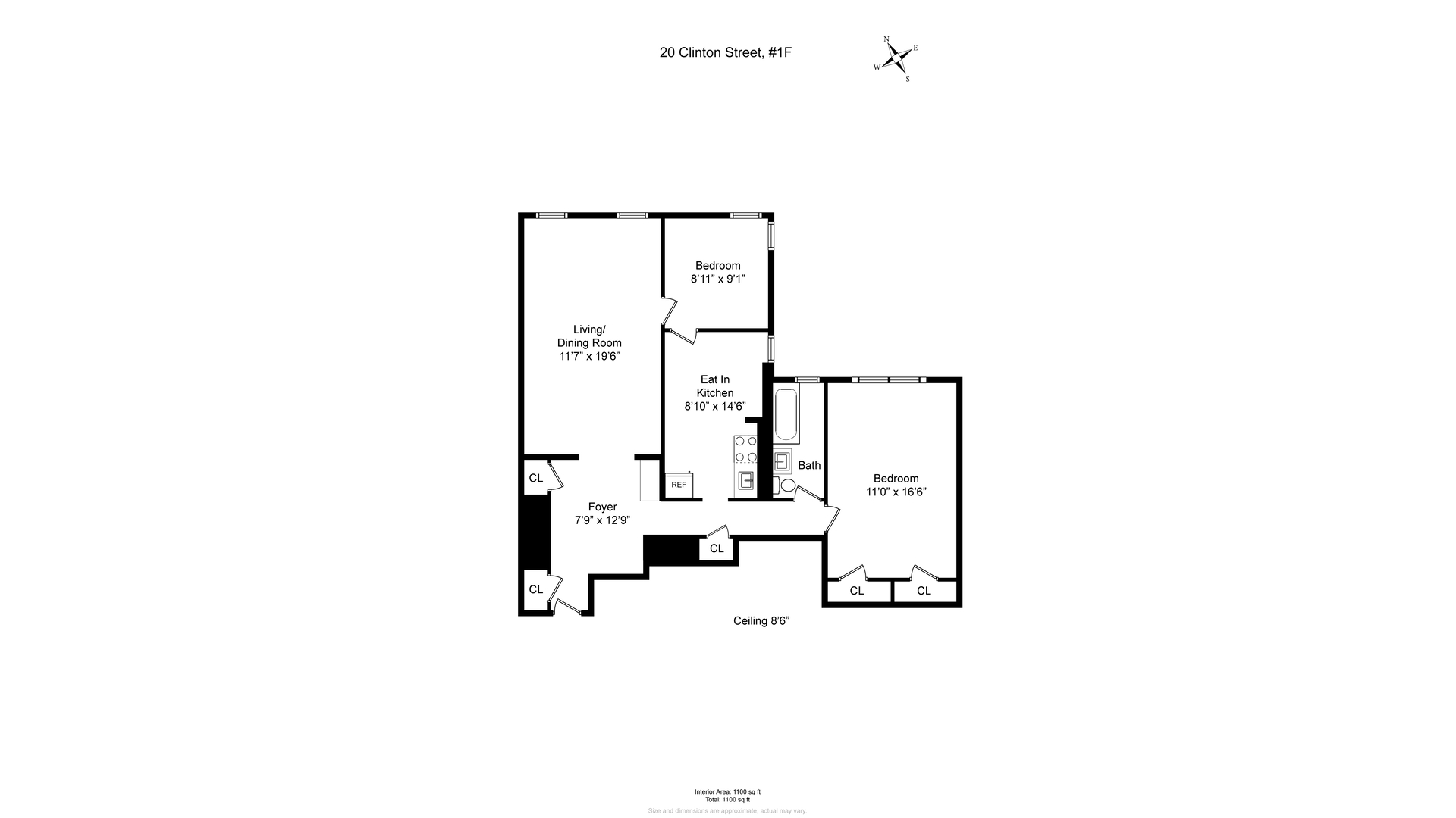 20 Clinton Street 1F Lower East Side New York NY 10002