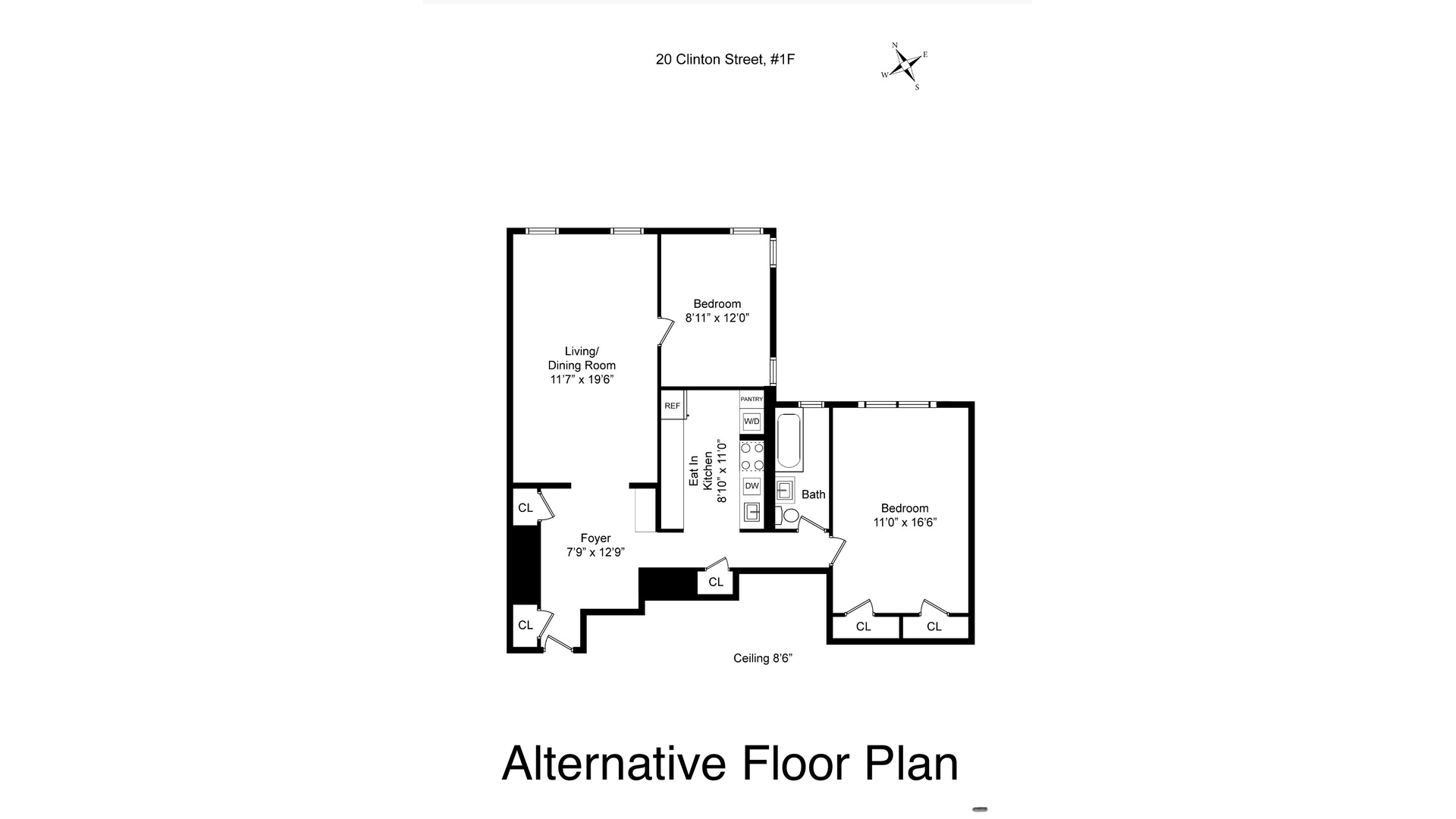 20 Clinton Street 1F Lower East Side New York NY 10002