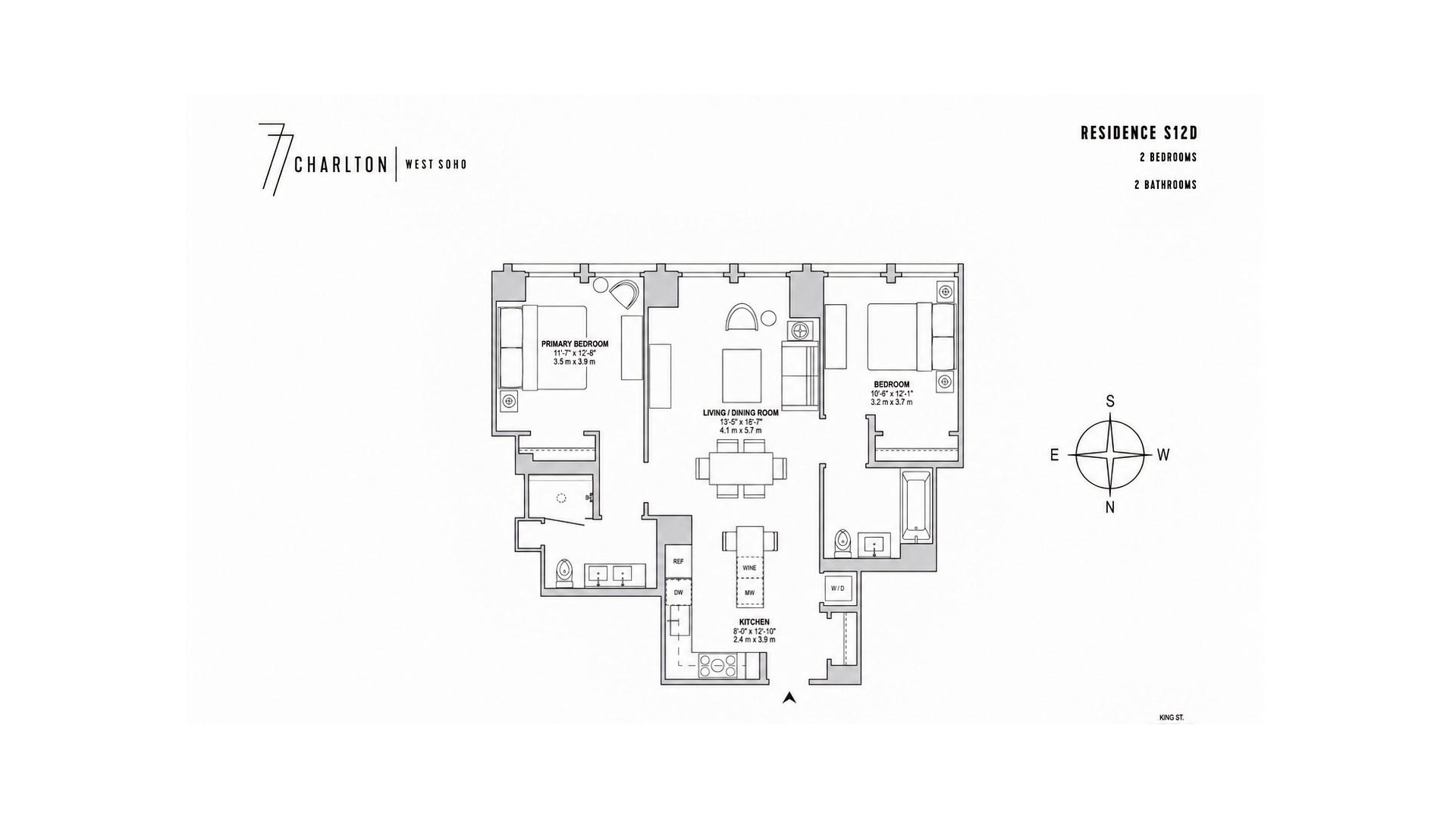 77 Charlton Street S12D Soho New York NY 10014