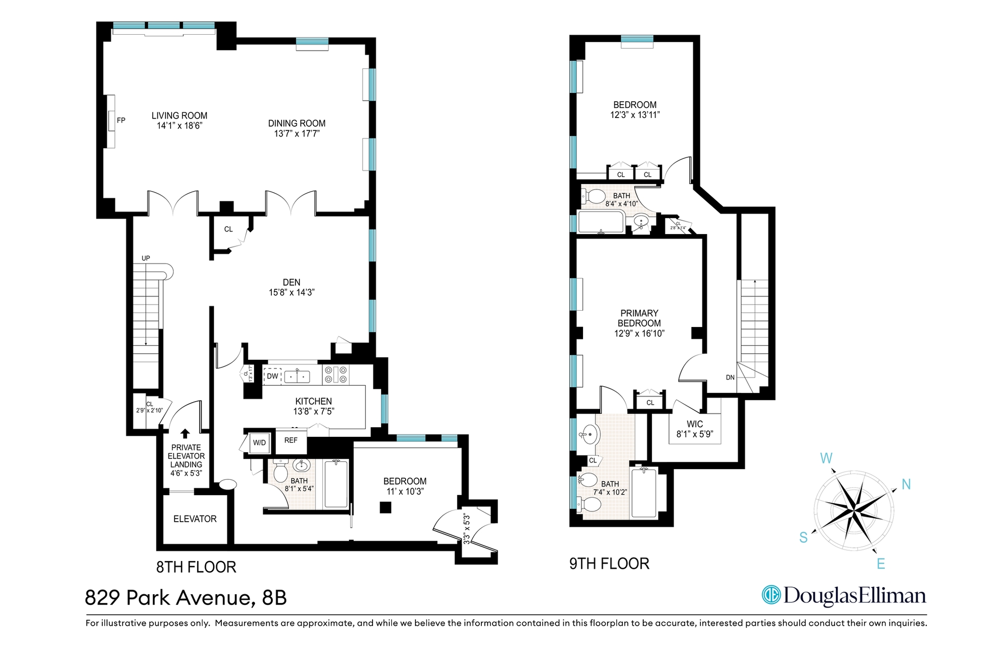 829 Park Avenue 8B Upper East Side New York NY 10021