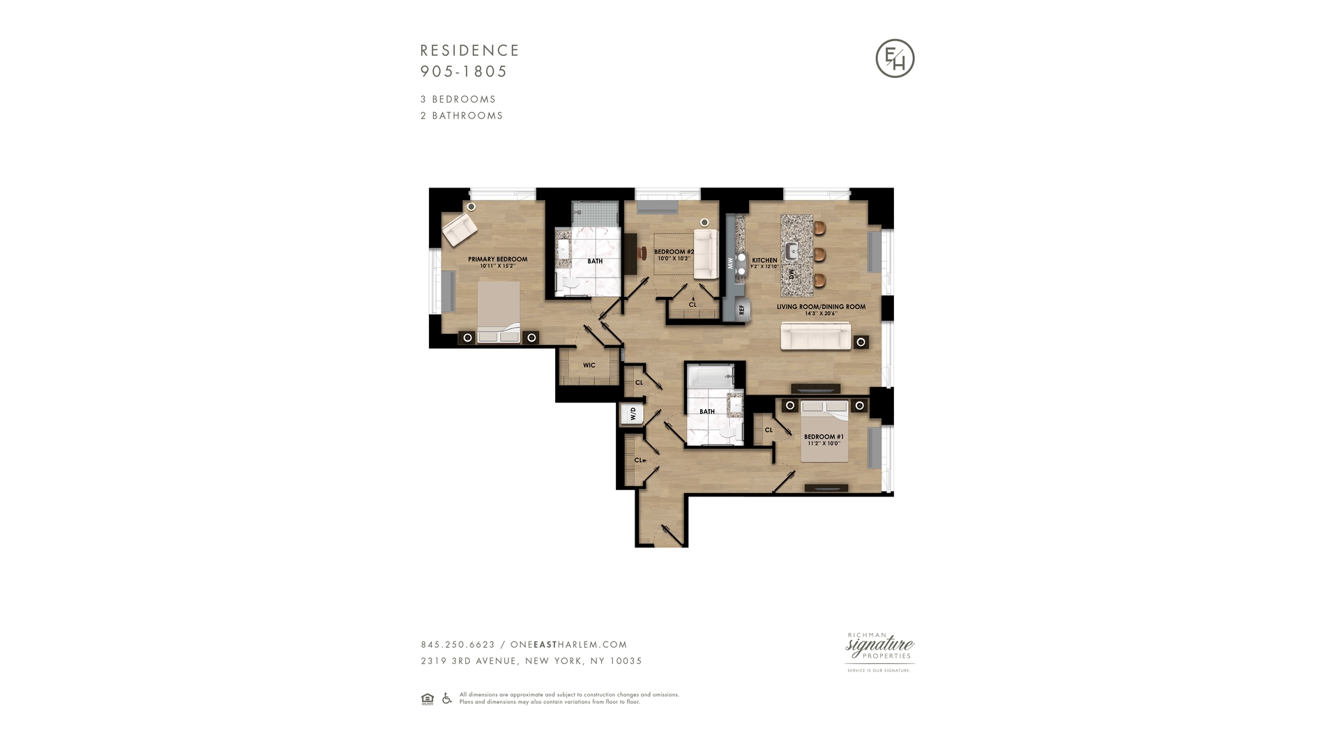 2319 Third Avenue 1205 East Harlem New York NY 10027