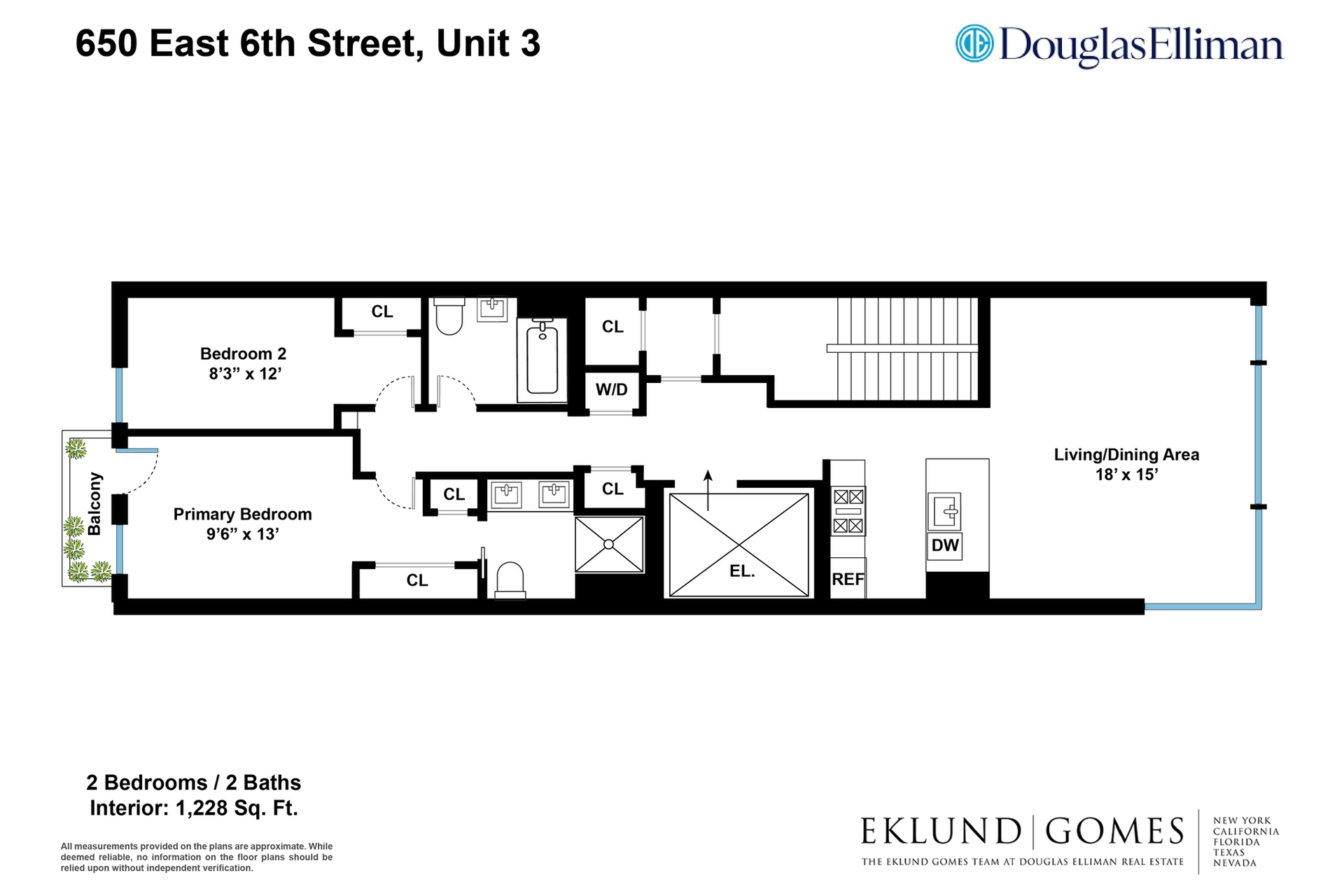 650 East 6th Street 3 E. Greenwich Village New York NY 10009