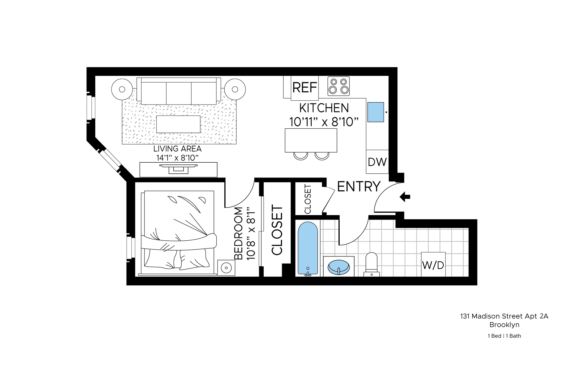 131 Madison Street 2A Bedford Stuyvesant Brooklyn NY 11216