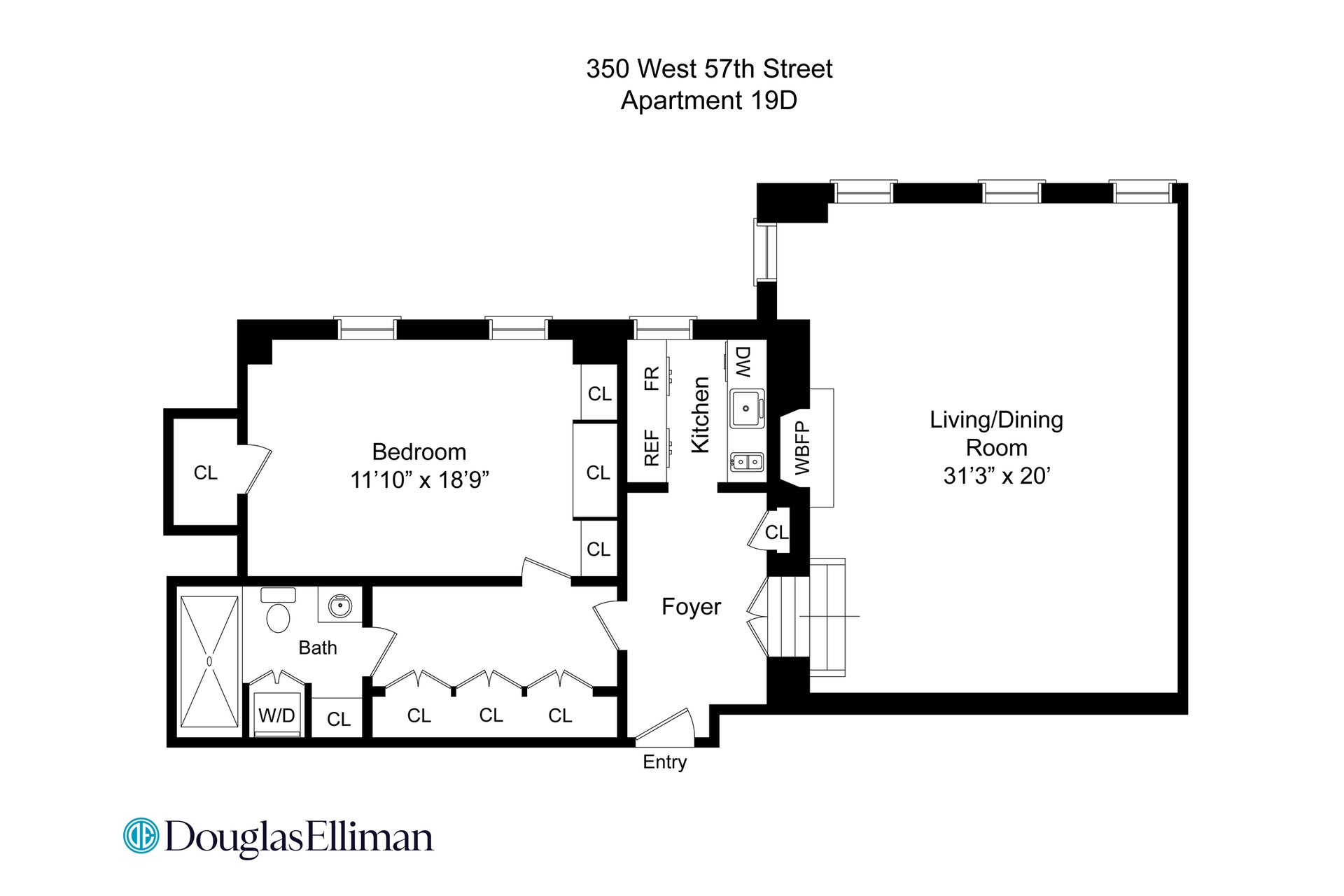 350 West 57th Street 19D Clinton New York NY 10019