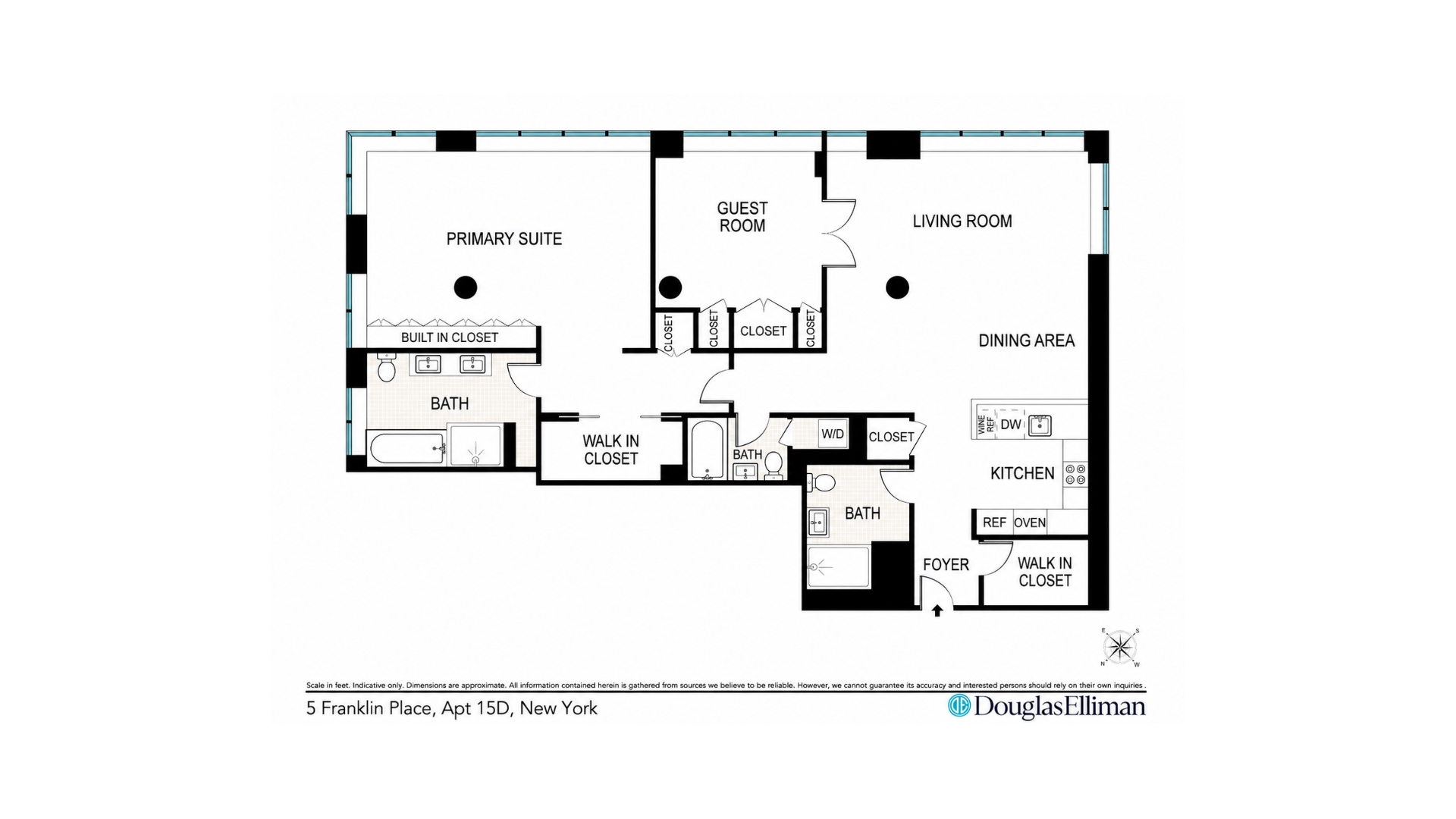 5 Franklin Place 15D Tribeca New York NY 10013