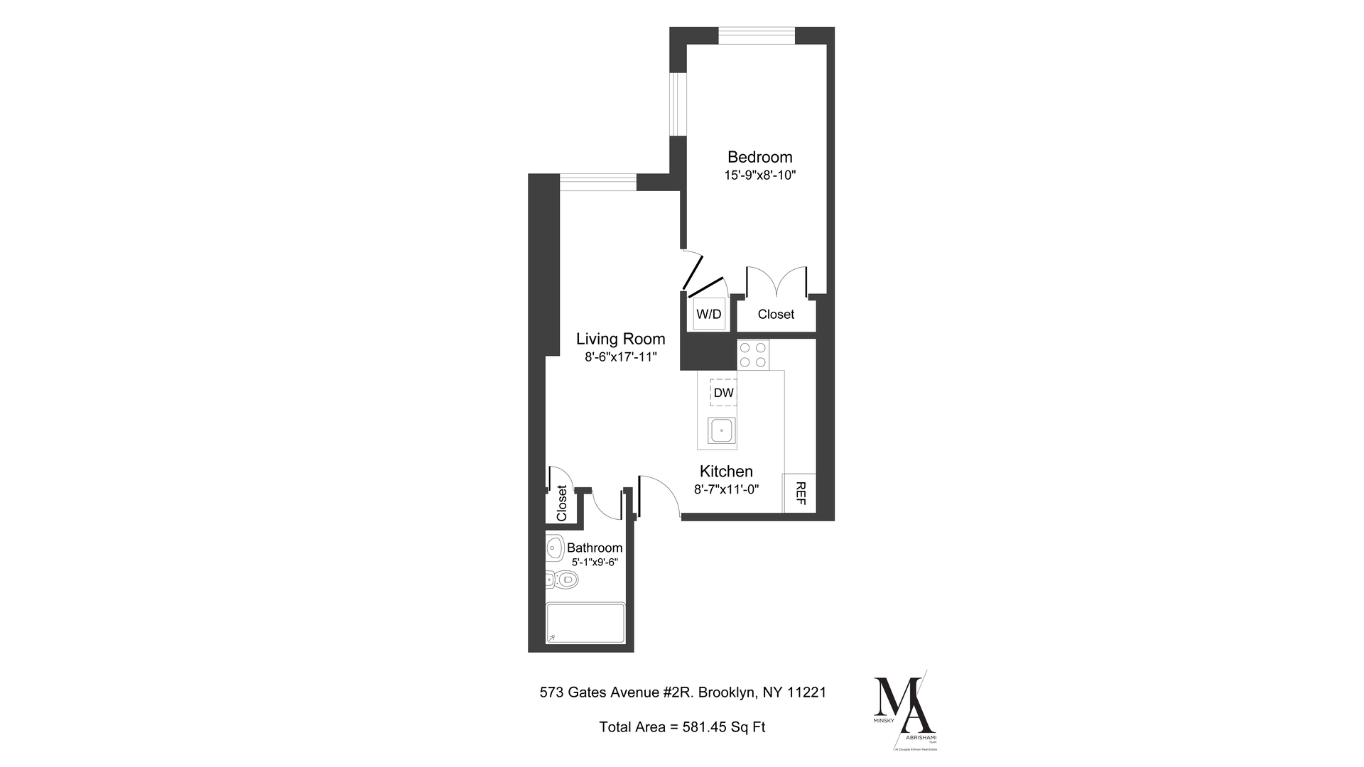 573 Gates Avenue R2 Bedford Stuyvesant Brooklyn NY 11221