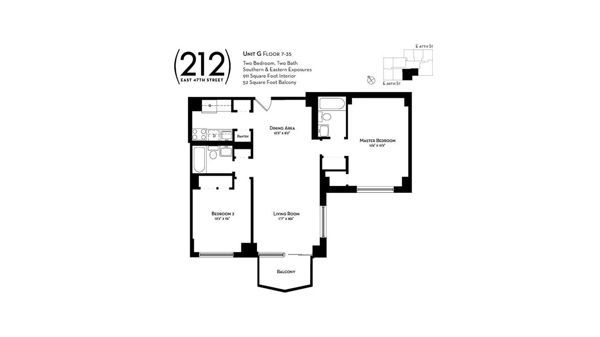 212 East 47th Street 23G Turtle Bay New York NY 10017
