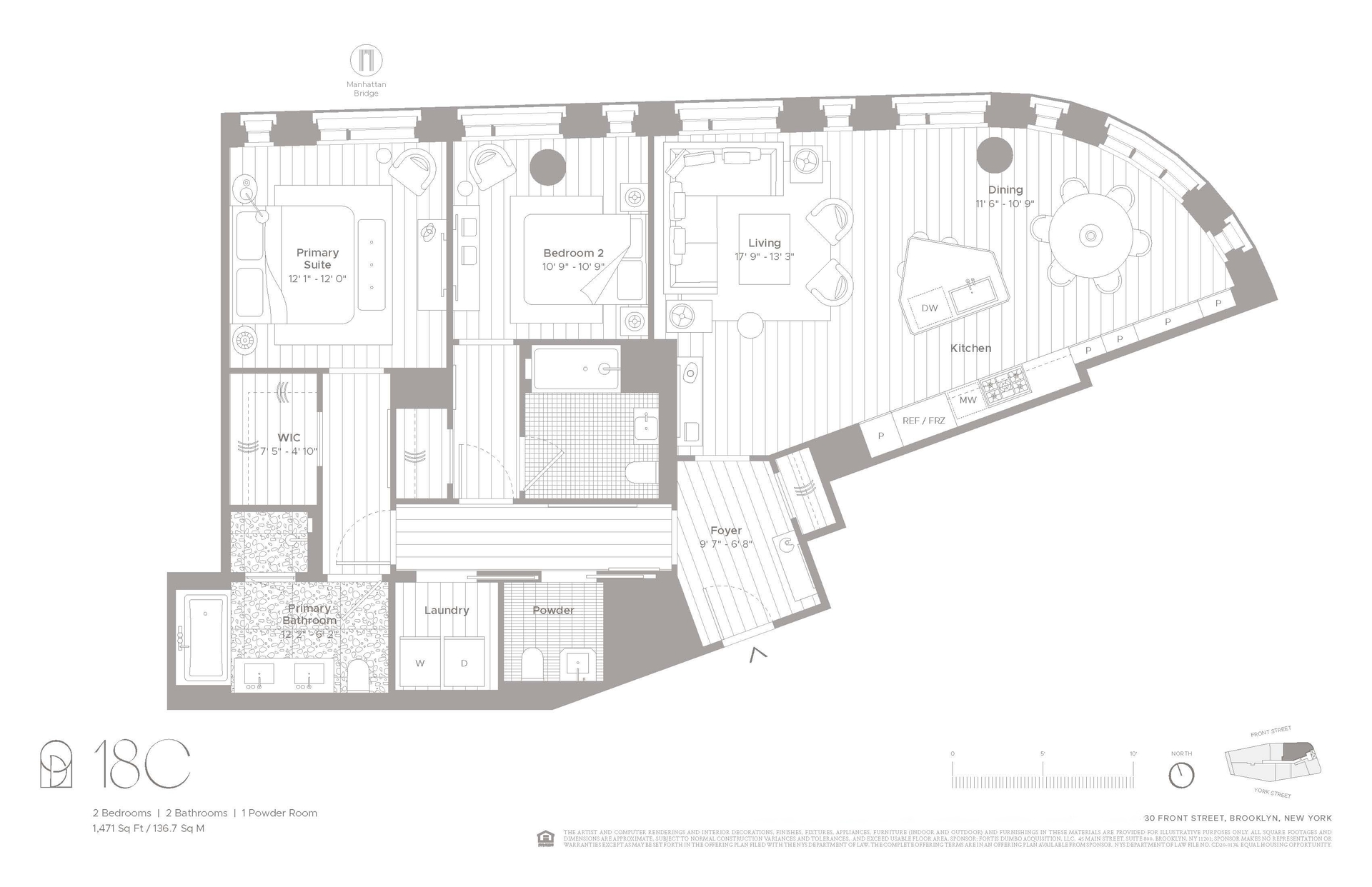 30 Front Street 18C Dumbo Brooklyn NY 11201