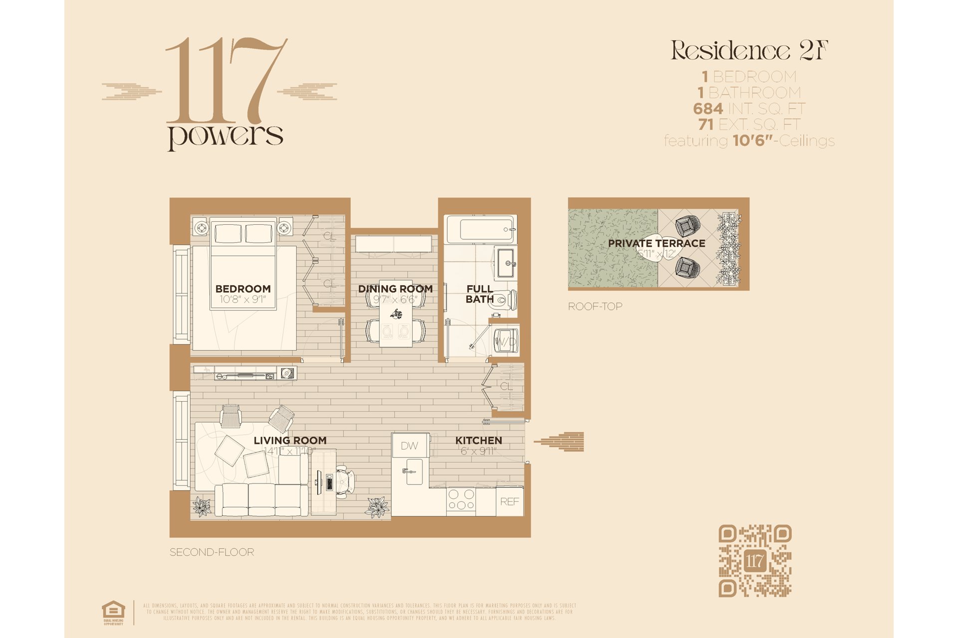 117 Powers Street 2F Williamsburg Brooklyn NY 11211