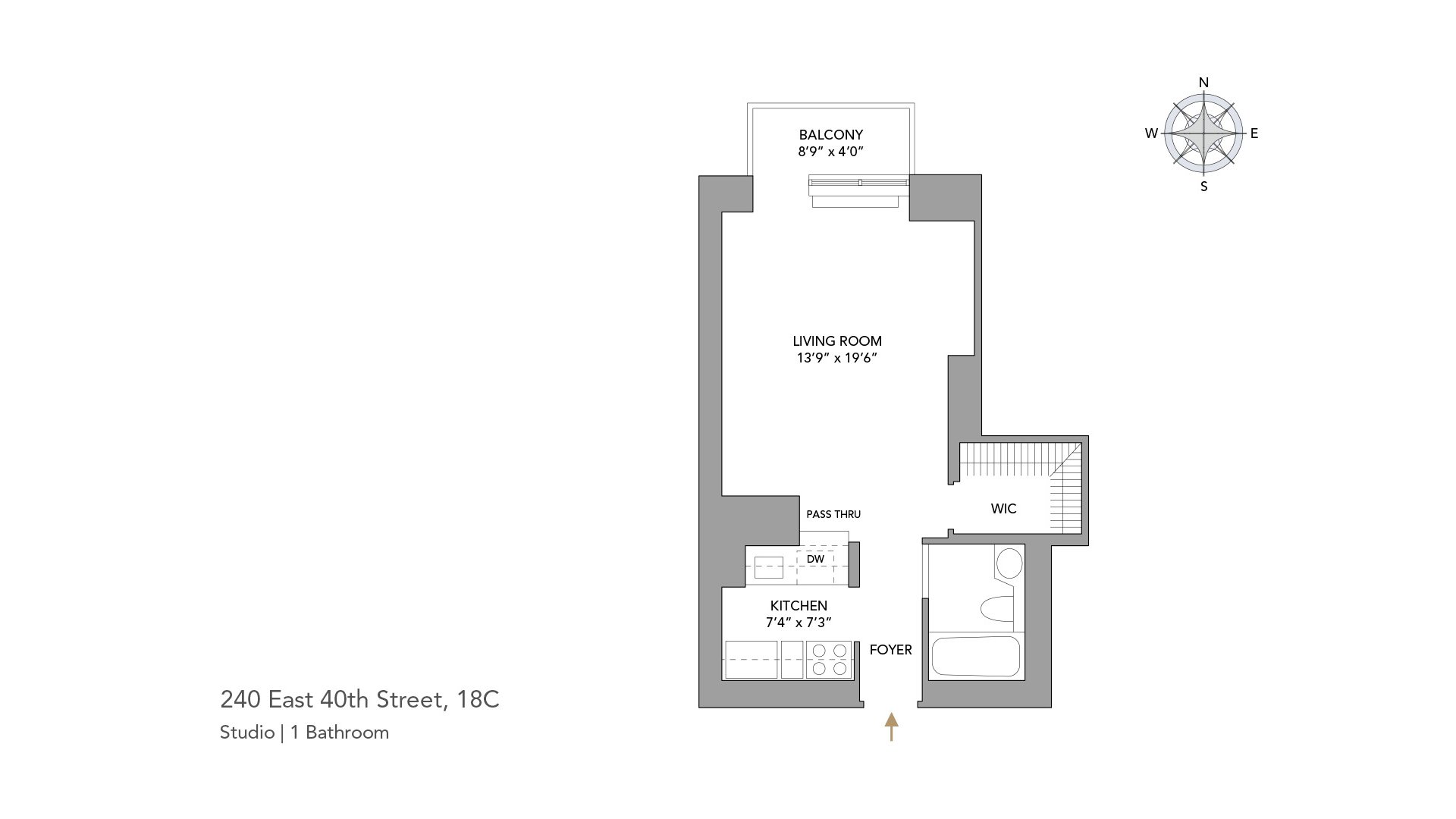 250 East 40th Street 18C Murray Hill New York NY 10016