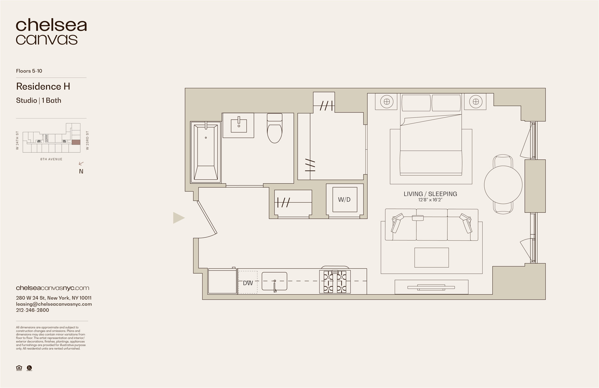 280 West 24th Street 9H Chelsea New York NY 10011