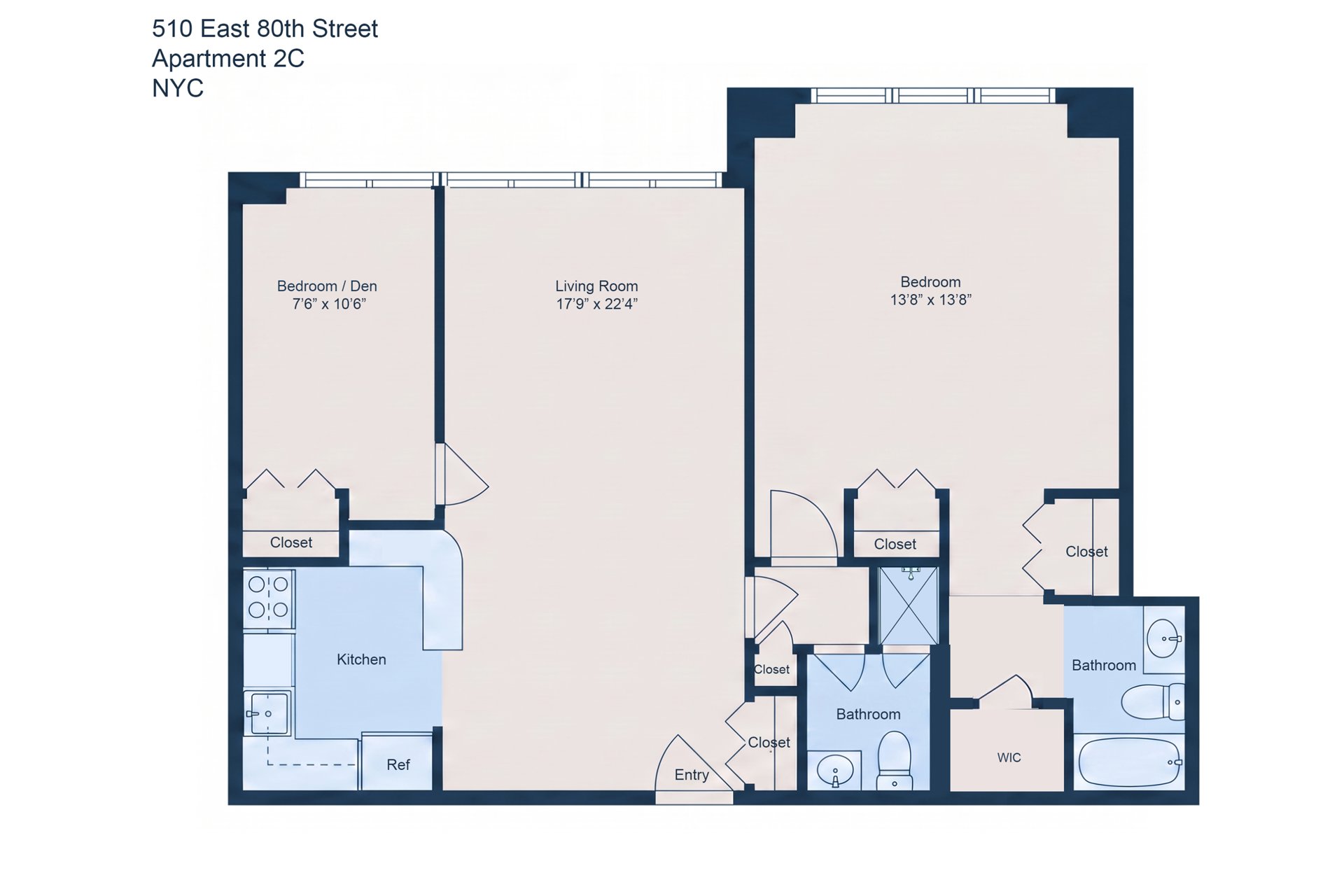 510 East 80th Street 2C Upper East Side New York NY 10075