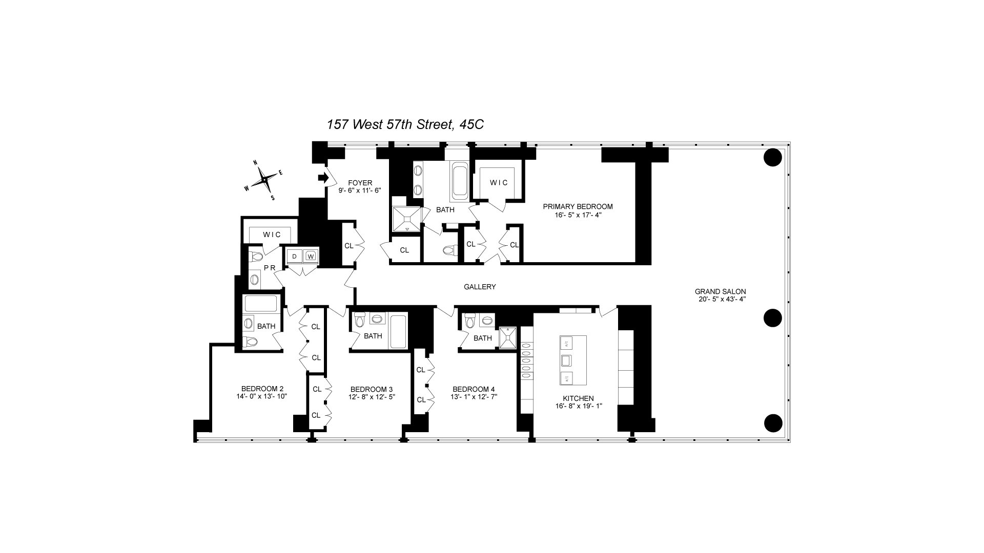 157 West 57th Street 45C Midtown West New York NY 10019