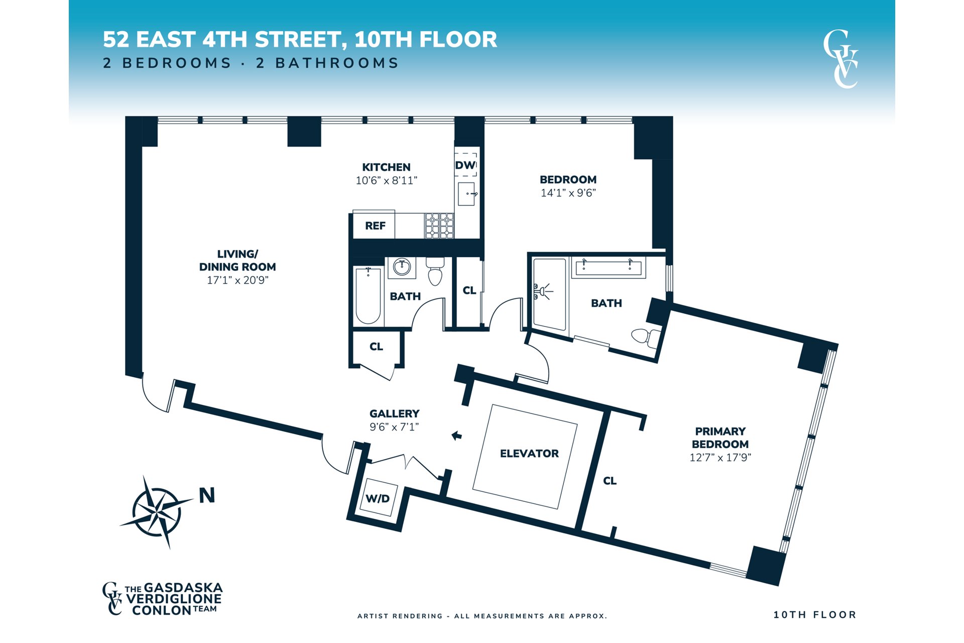 52 East 4th Street 10 E. Greenwich Village New York NY 10003