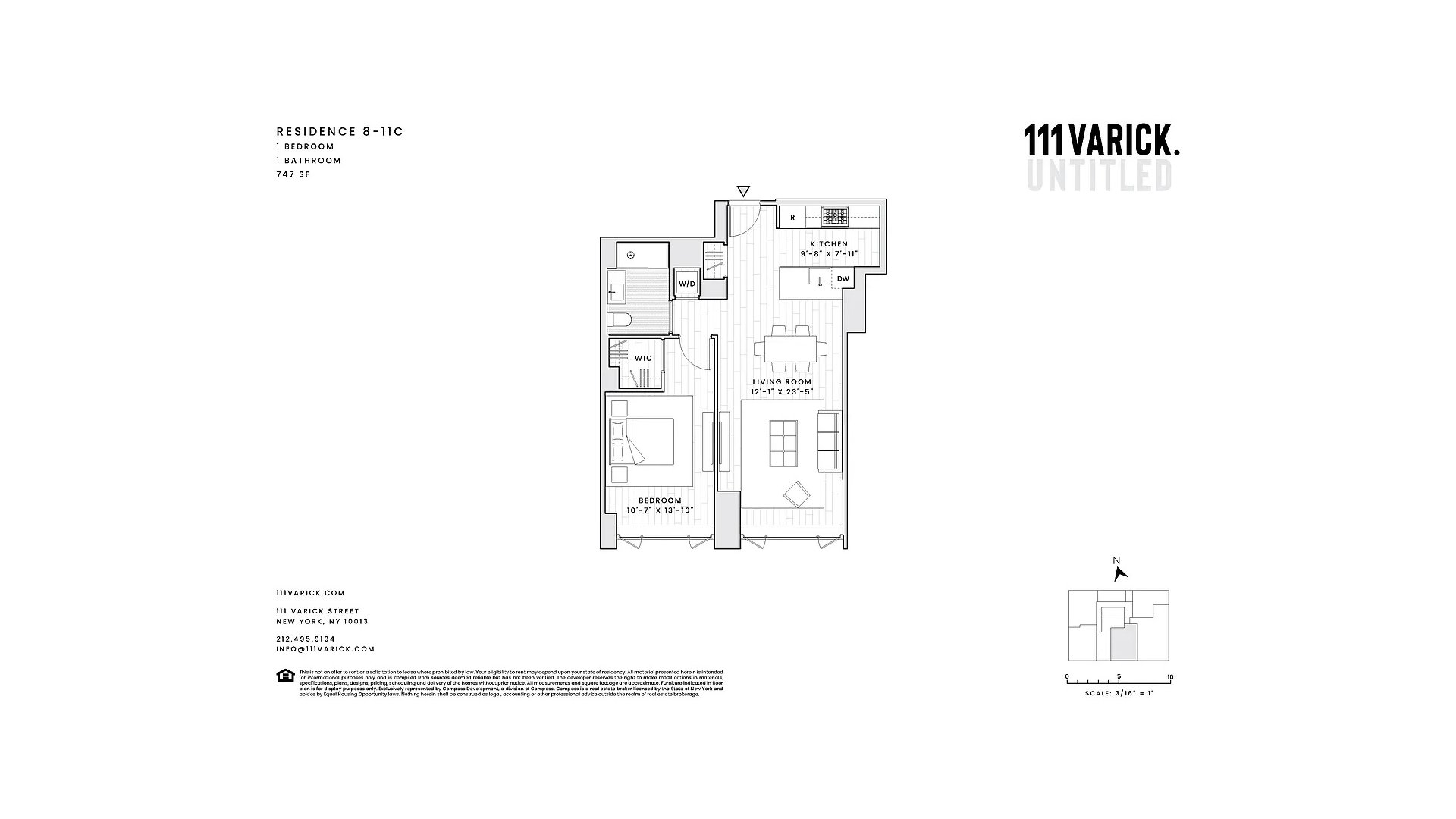 111 Varick Street 8C Soho New York NY 10013
