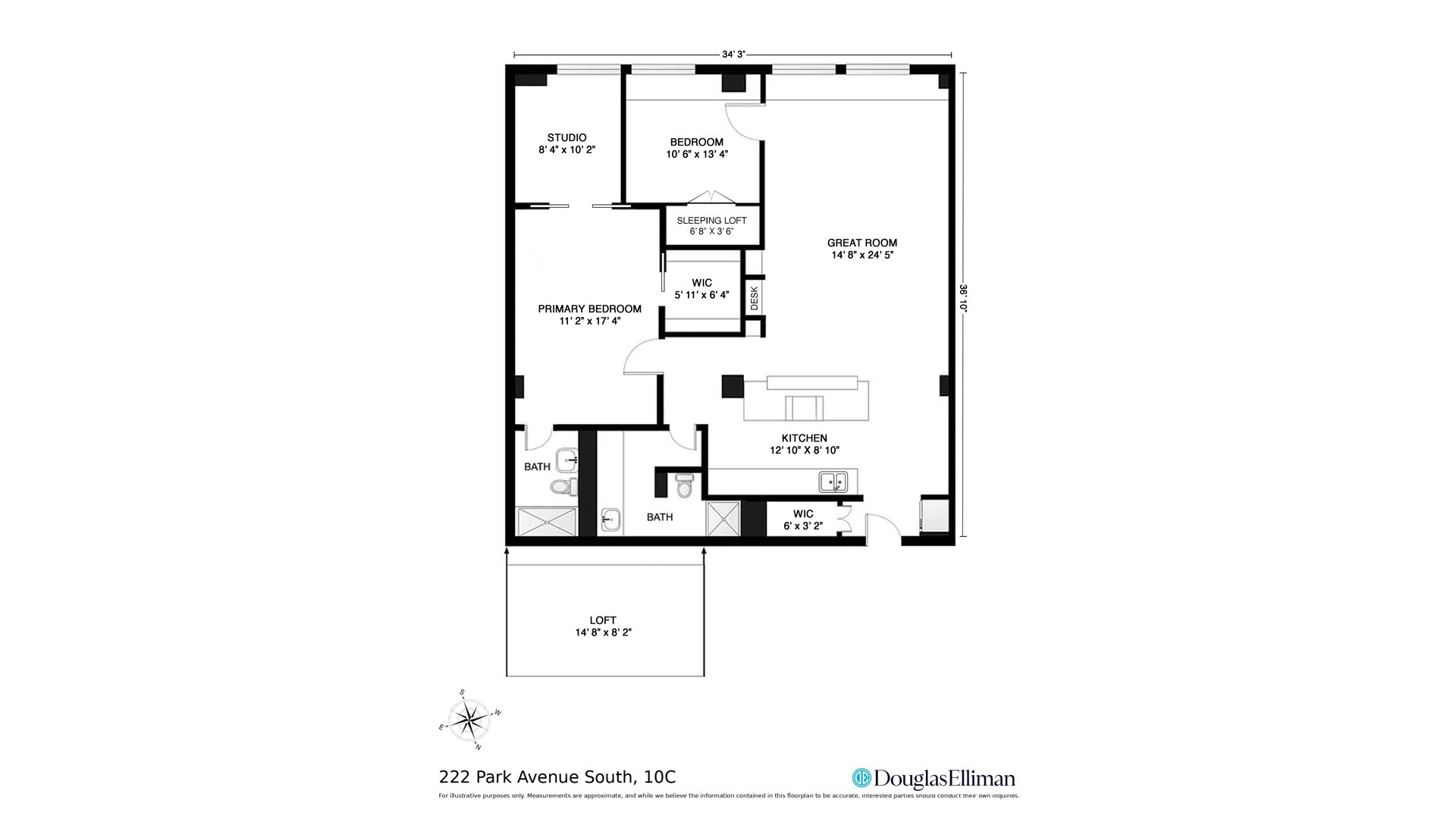222 Park Avenue South 10C Flatiron District New York NY 10003