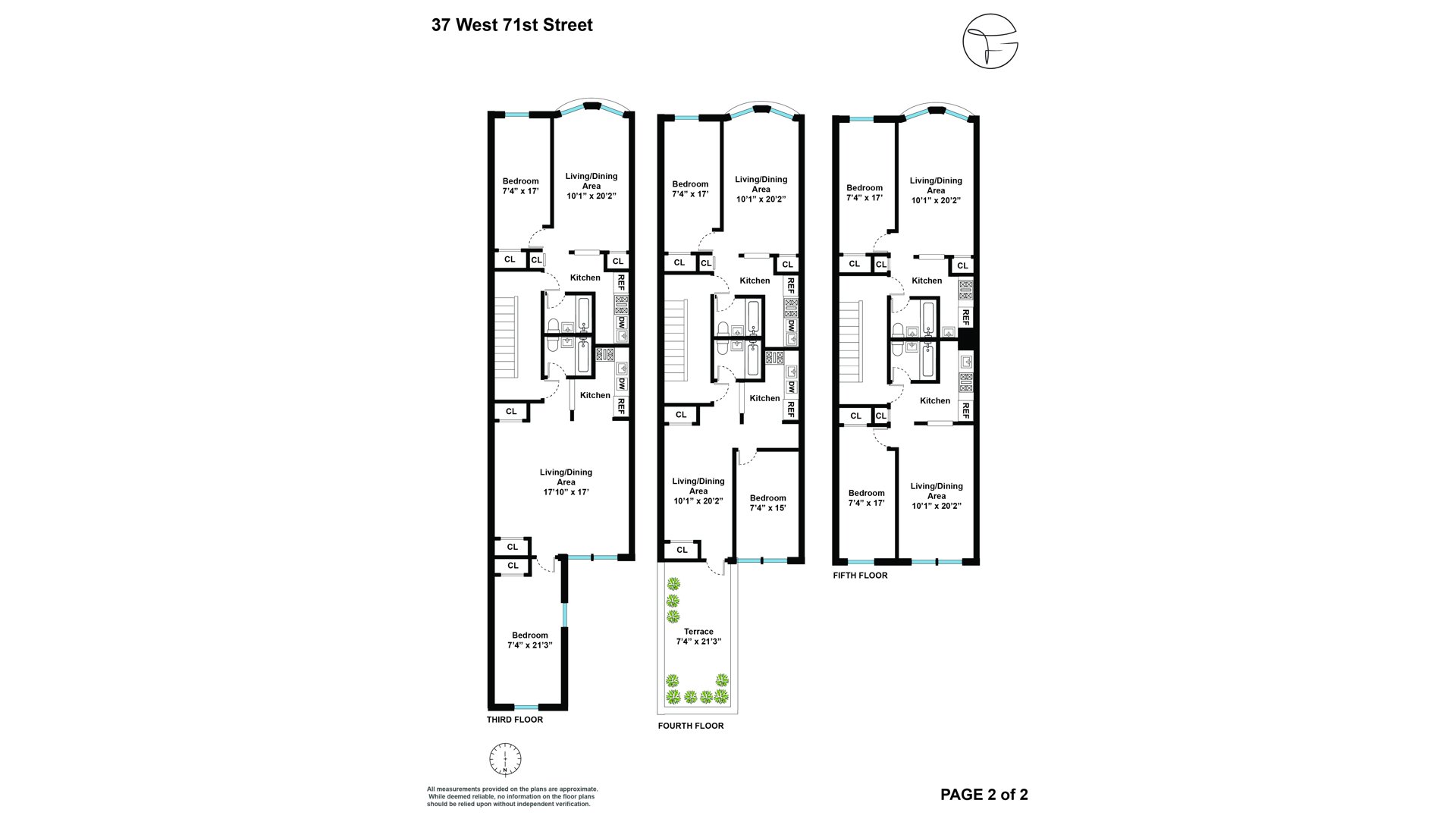 37 West 71st Street Lincoln Square New York NY 10023