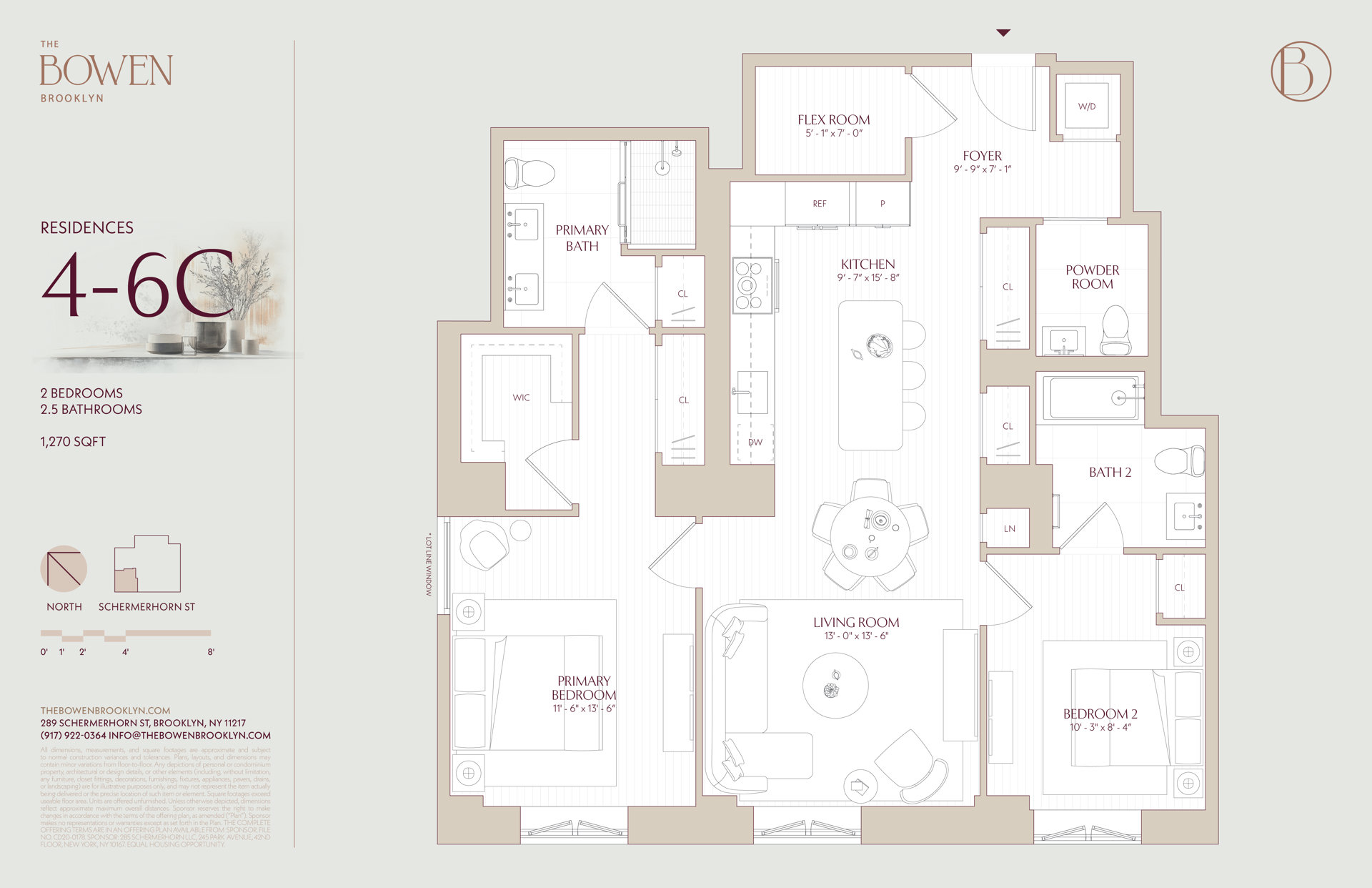 289 Schermerhorn Street 5C Downtown Brooklyn NY 11217