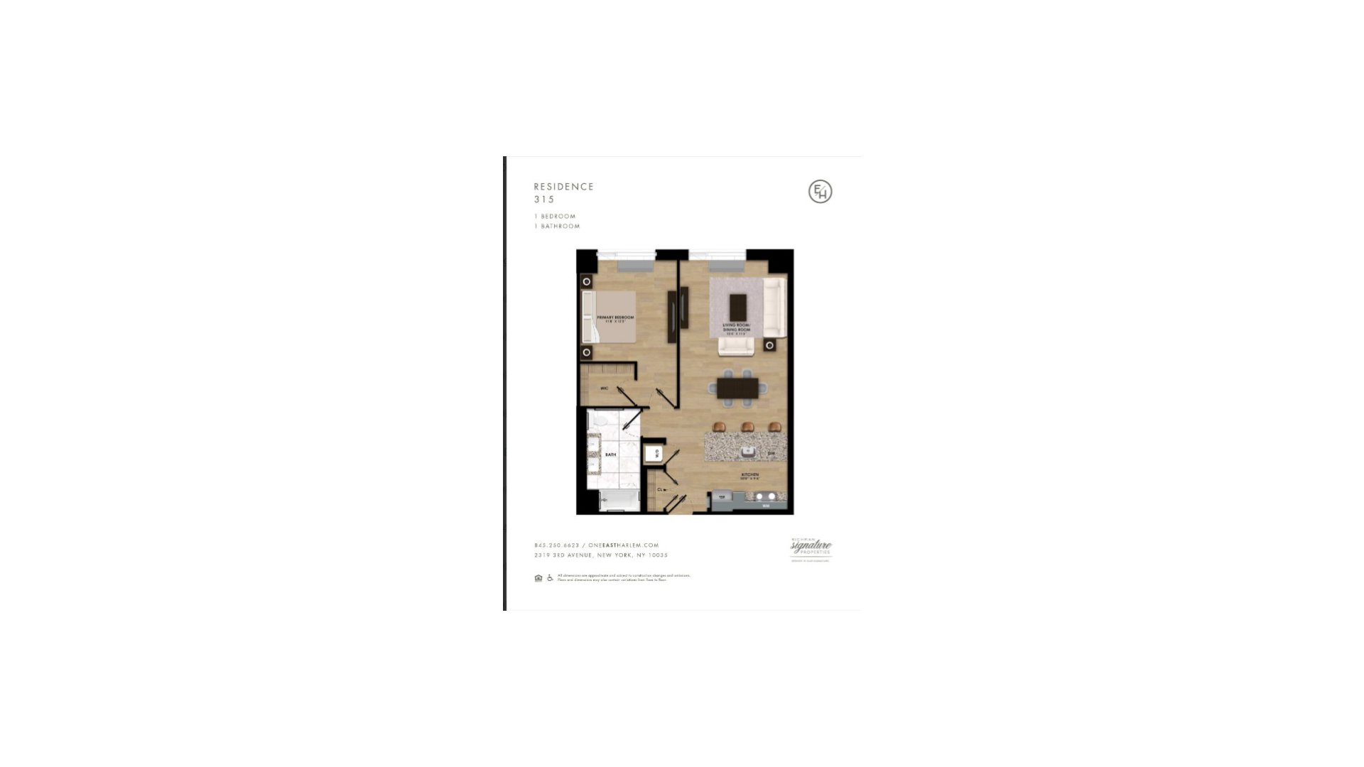 2319 Third Avenue 315 East Harlem New York NY 10027