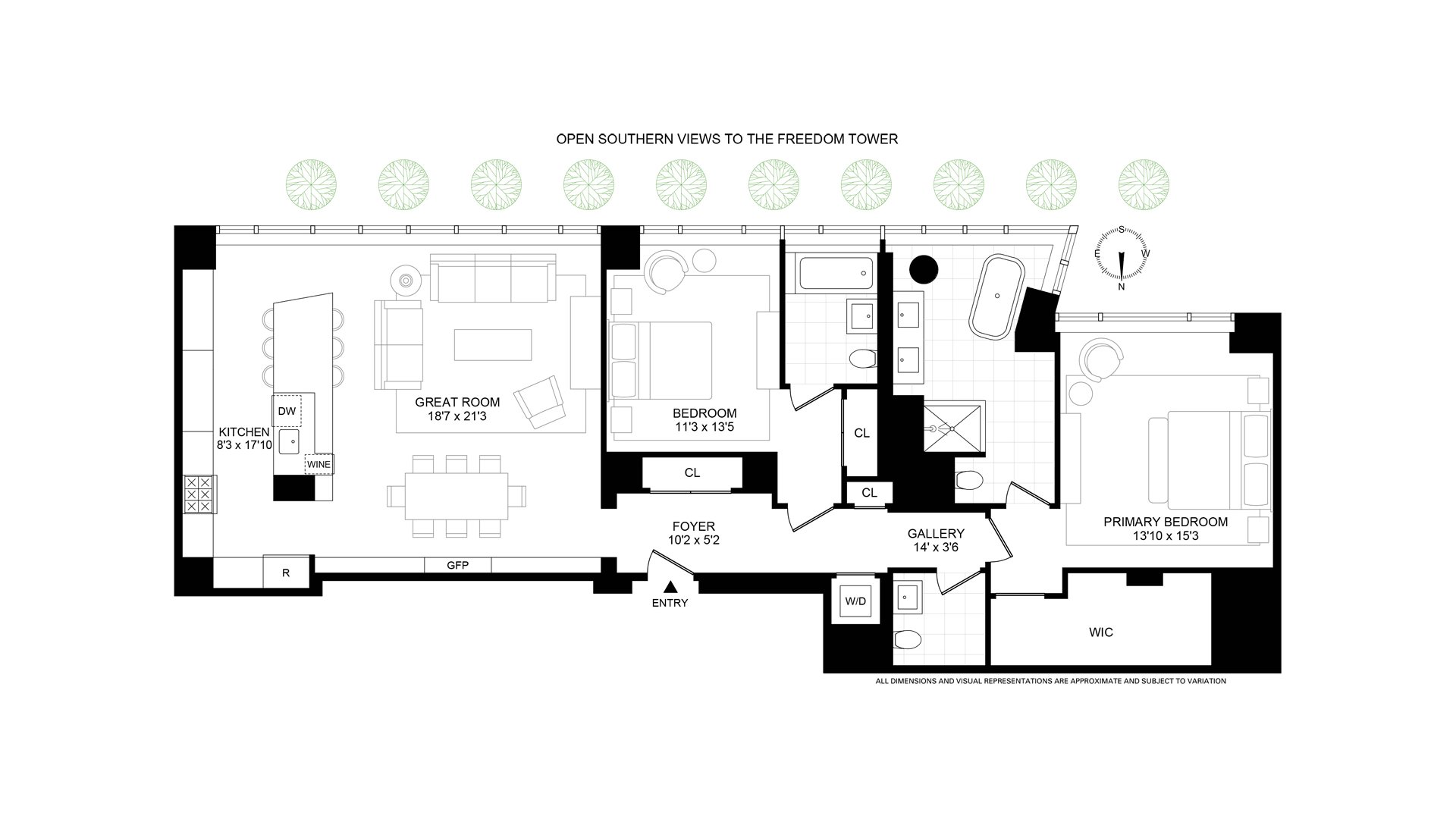 150 Charles Street 7CS W. Greenwich Village New York NY 10014