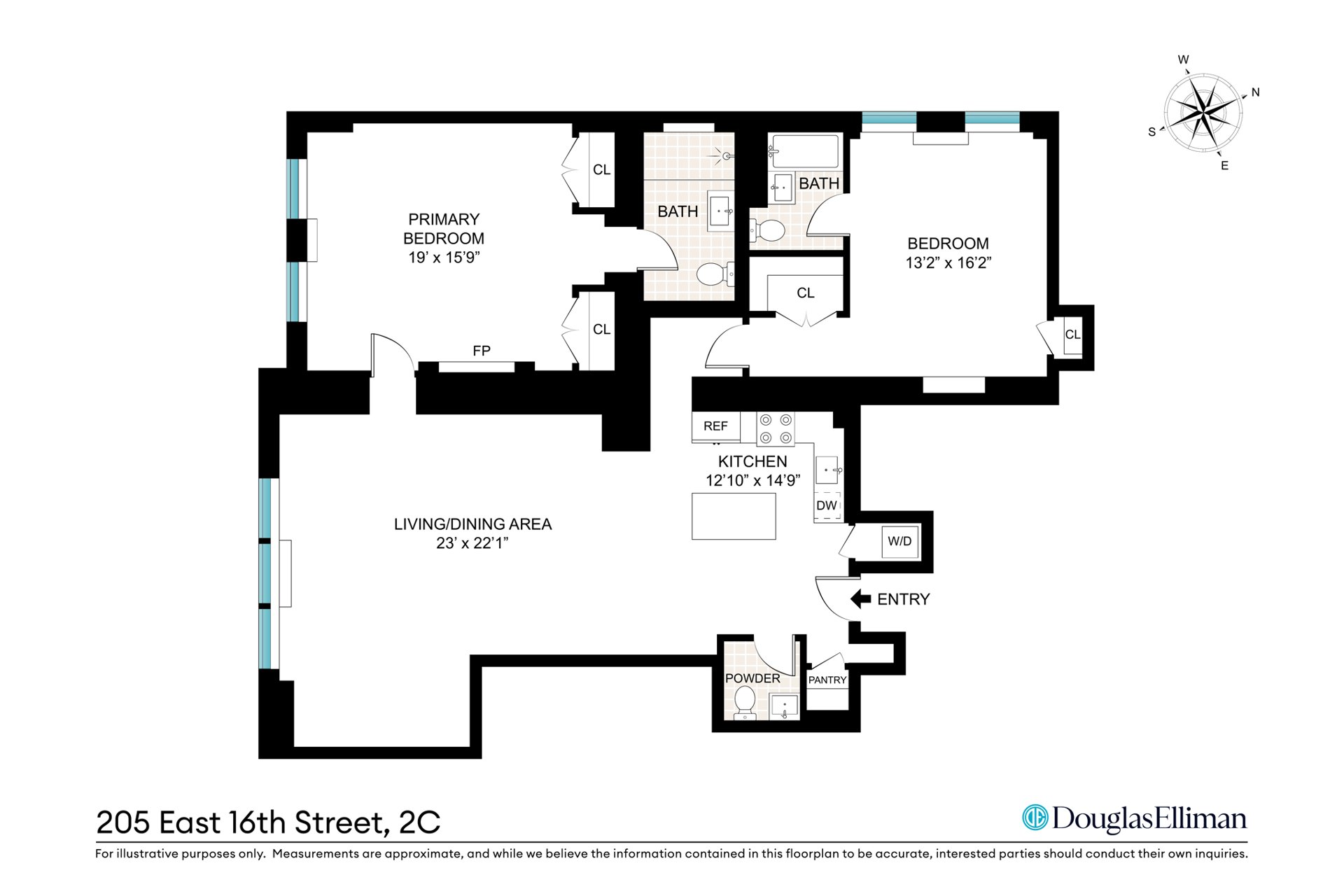 205 East 16th Street 2C Gramercy Park New York NY 10003