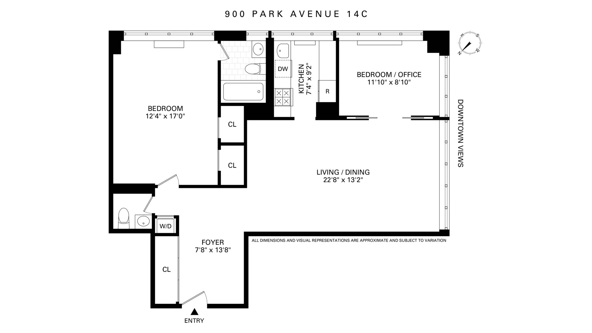 900 Park Avenue 14C Upper East Side New York NY 10075