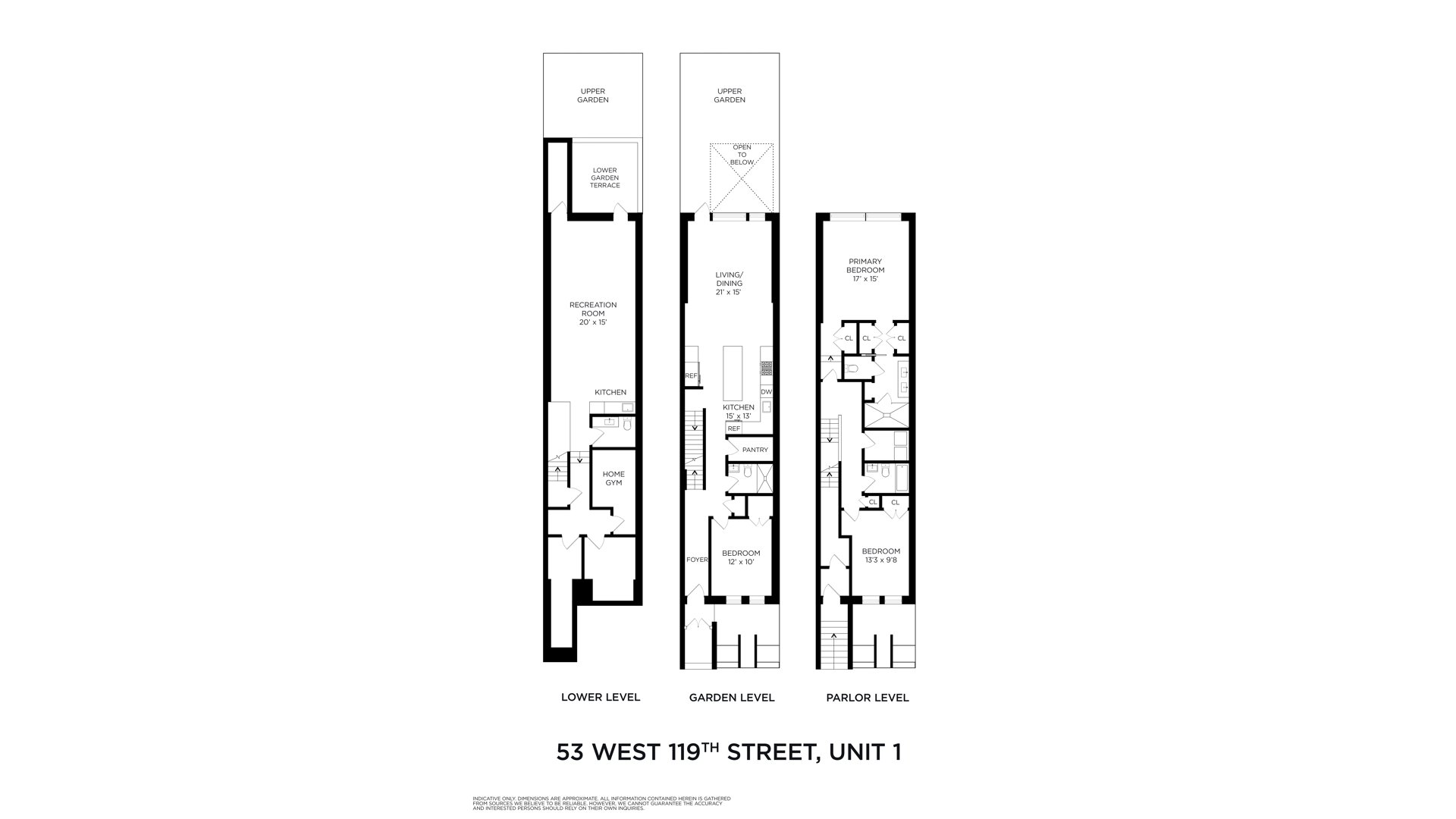 53 West 119th Street UNIT1 Mt. Morris Park New York NY 10026