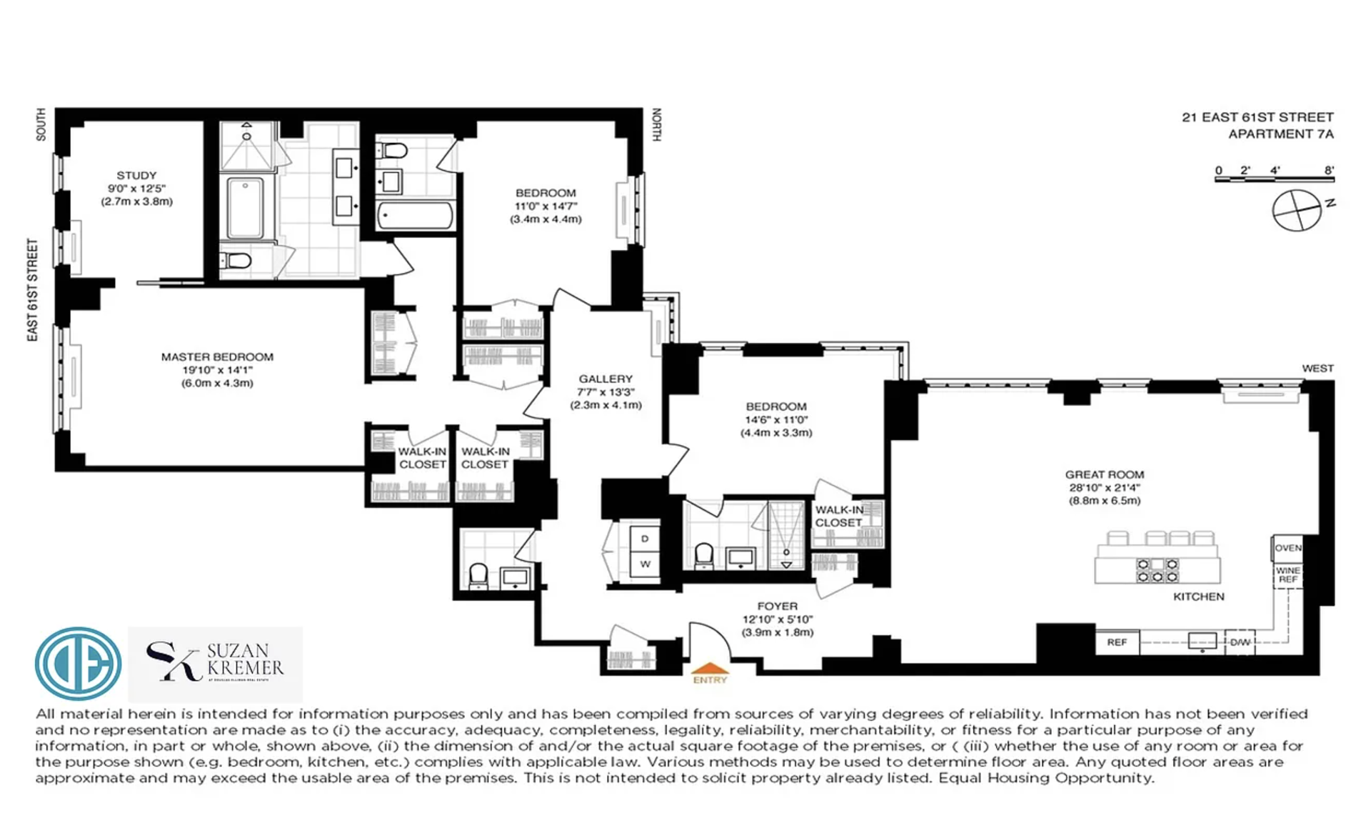 21 East 61st Street 7A Upper East Side New York NY 10065