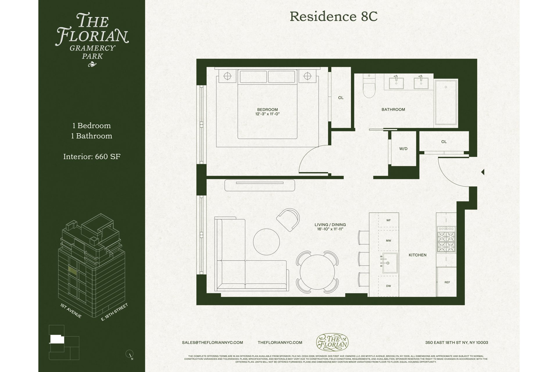 350 East 18th Street 8C Gramercy Park New York NY 10003