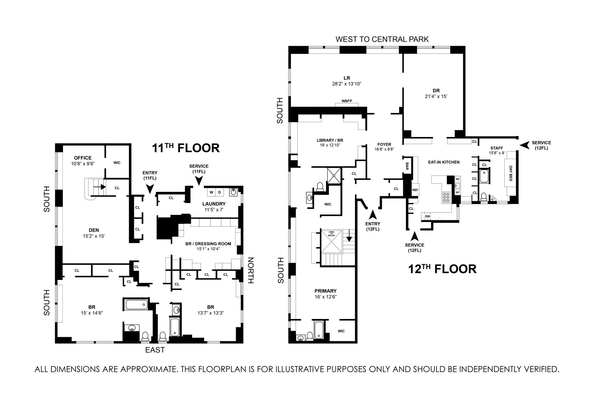 1215 Fifth Avenue 11/12 Upper East Side New York NY 10029