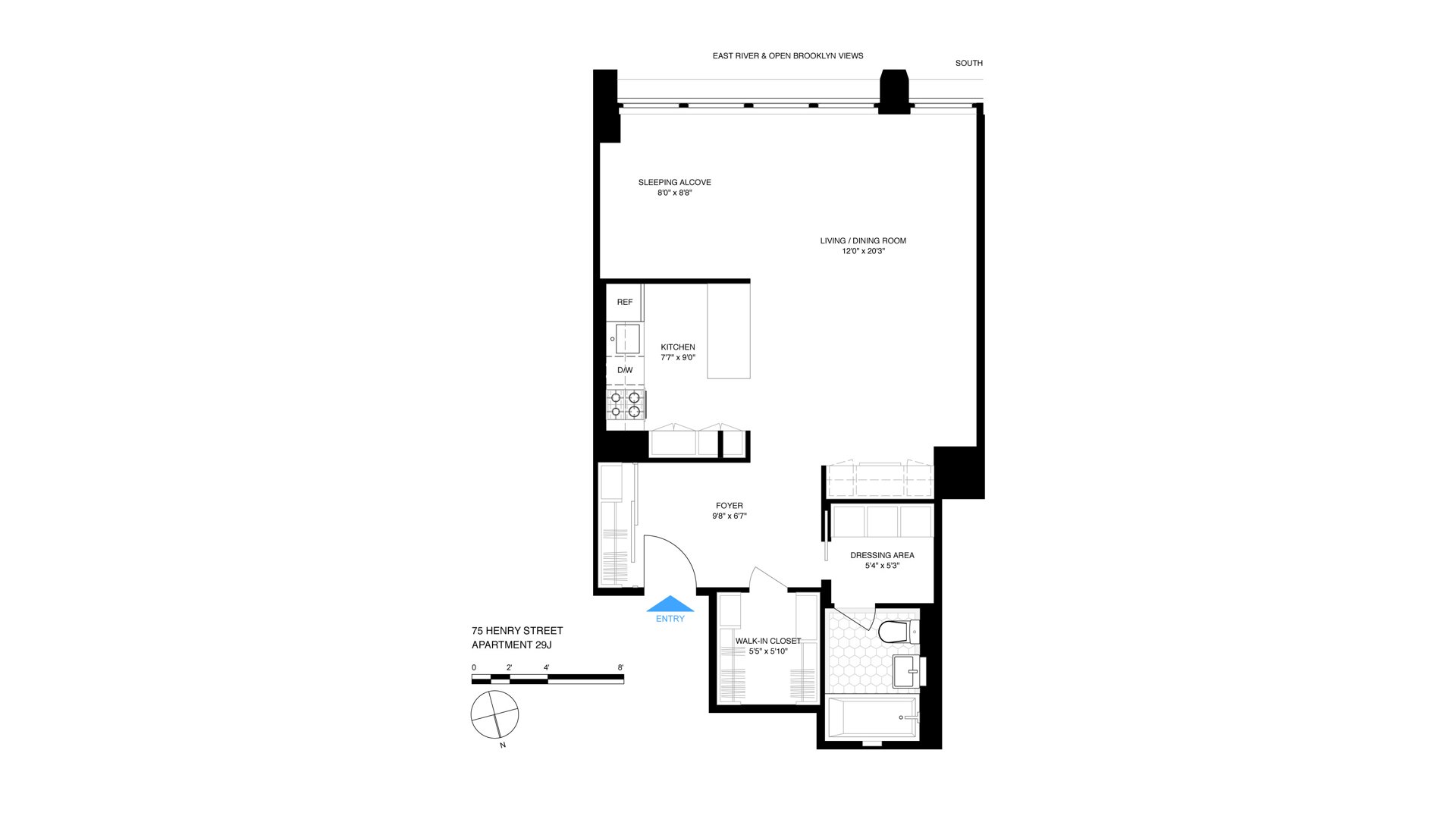 75 Henry Street 29J Brooklyn Heights Brooklyn NY 11201