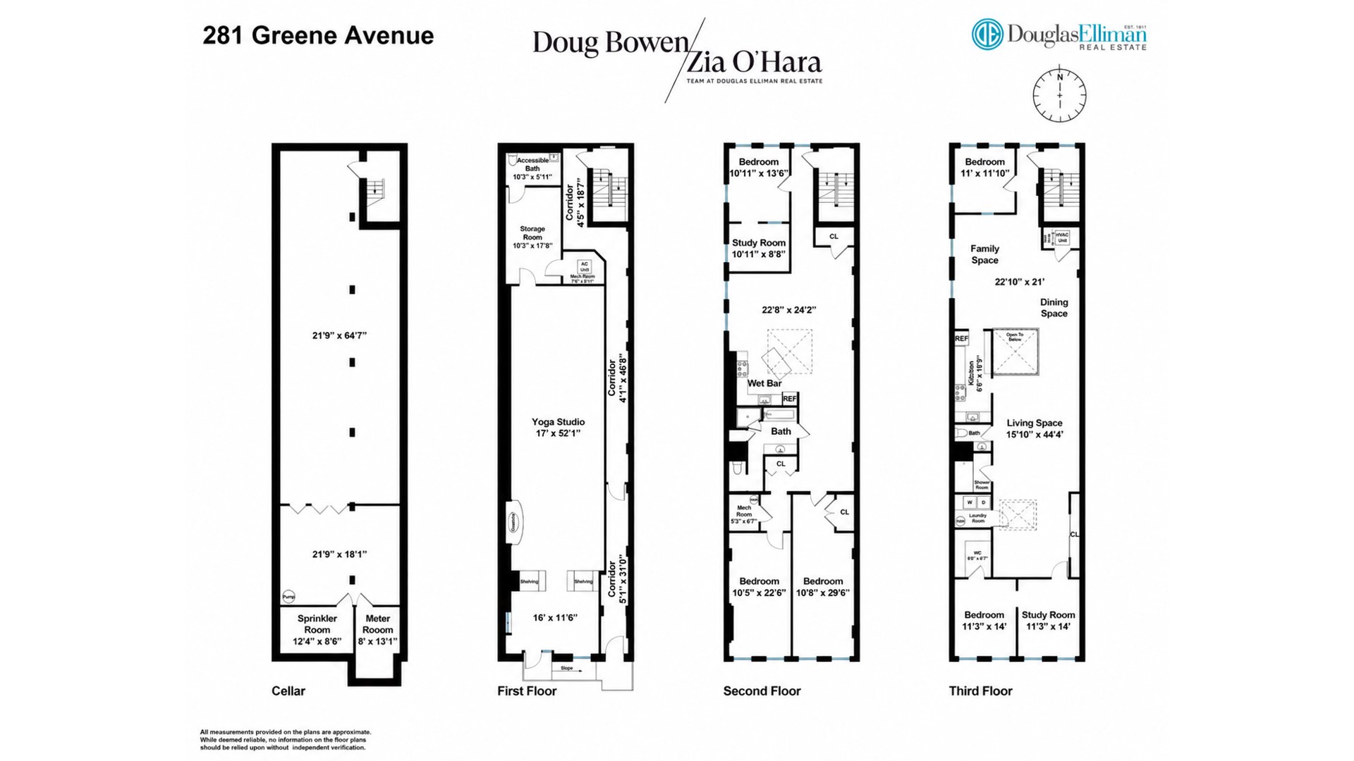 281 Greene Avenue Clinton Hill Brooklyn NY 11238