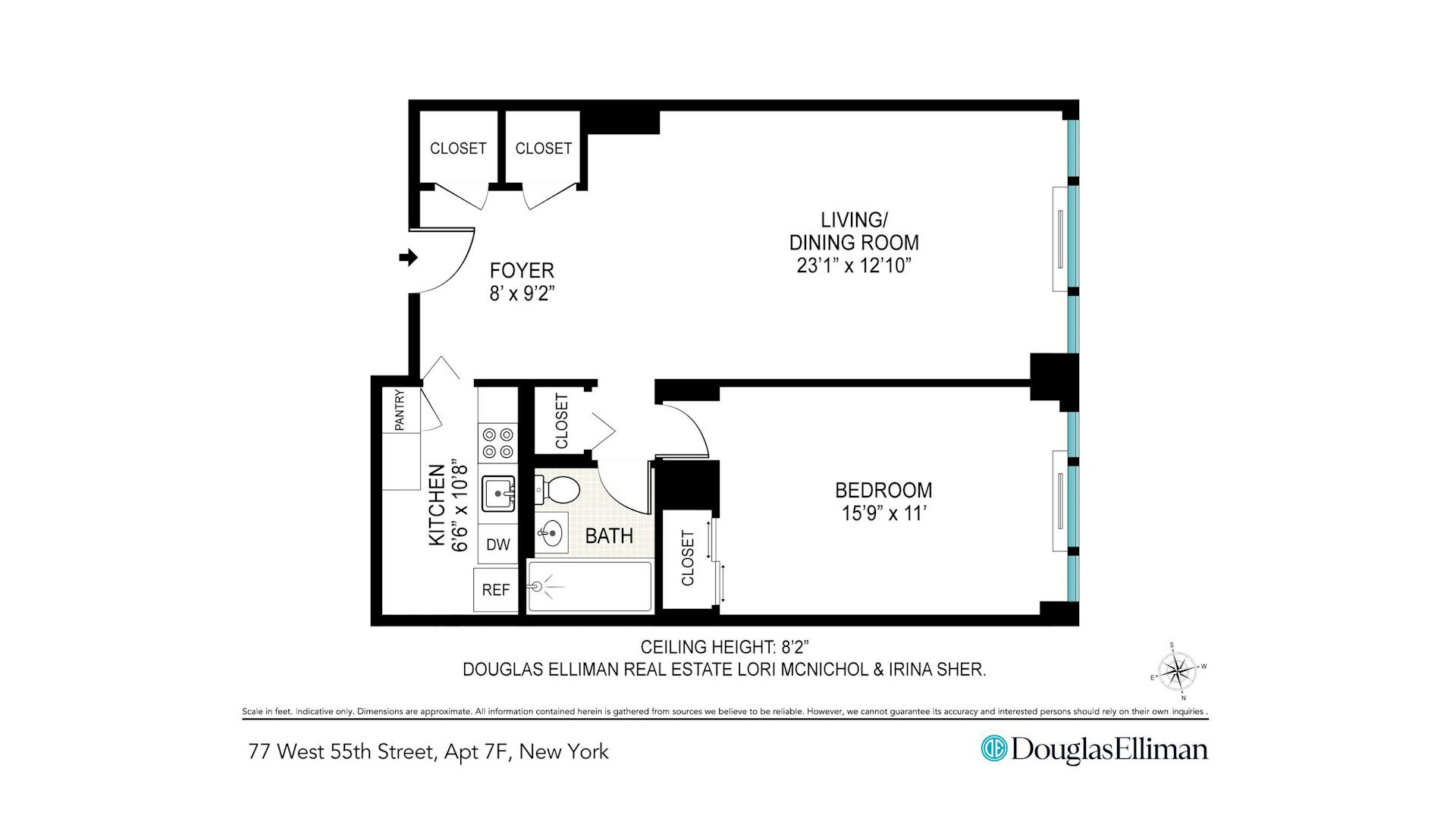 77 West 55th Street 7F Midtown West New York NY 10019