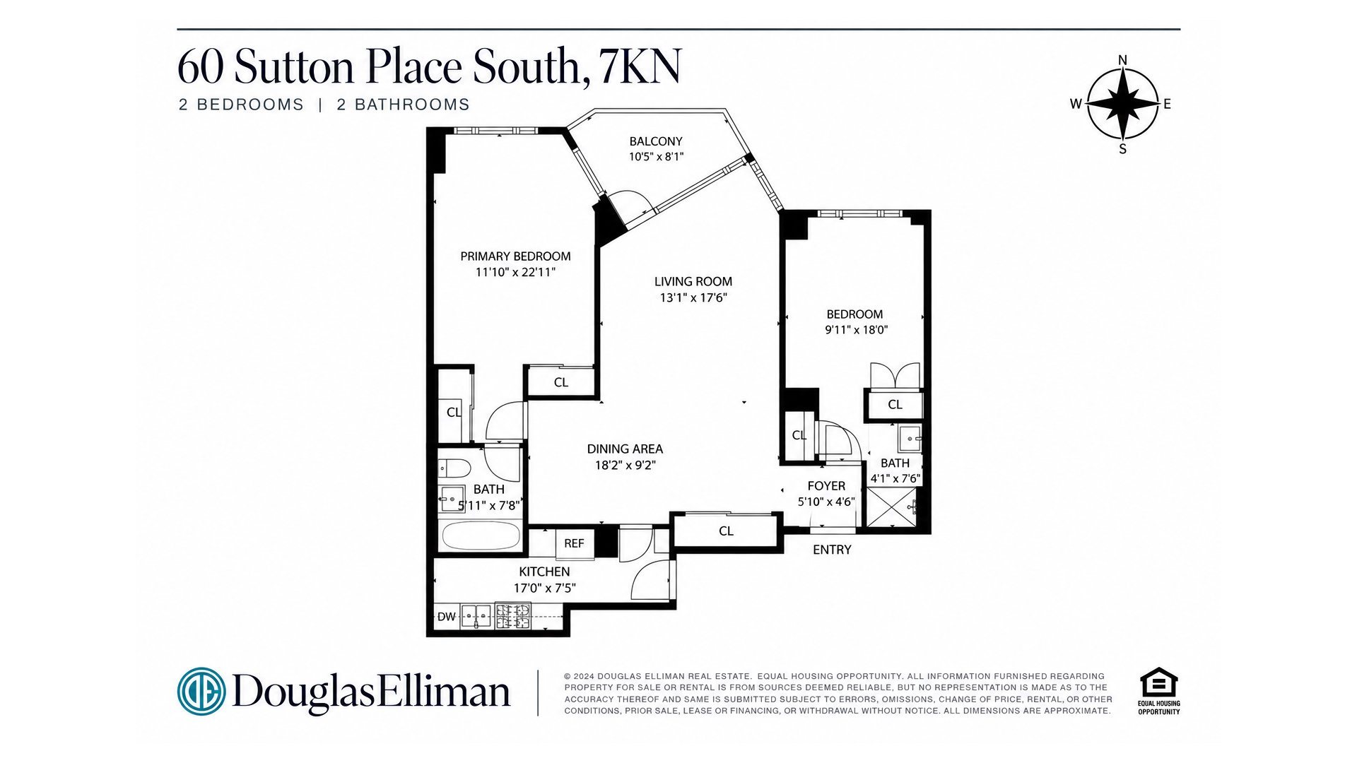 60 Sutton Place South 7KN Sutton Place New York NY 10022
