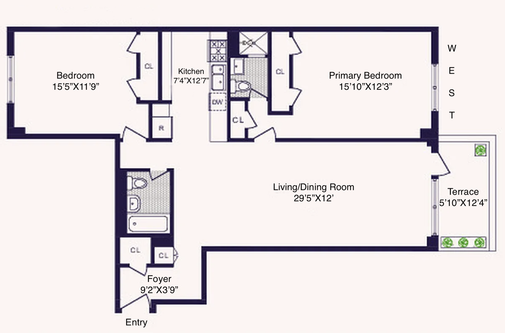 525 Ocean Parkway 4J Kensington Brooklyn NY 11218