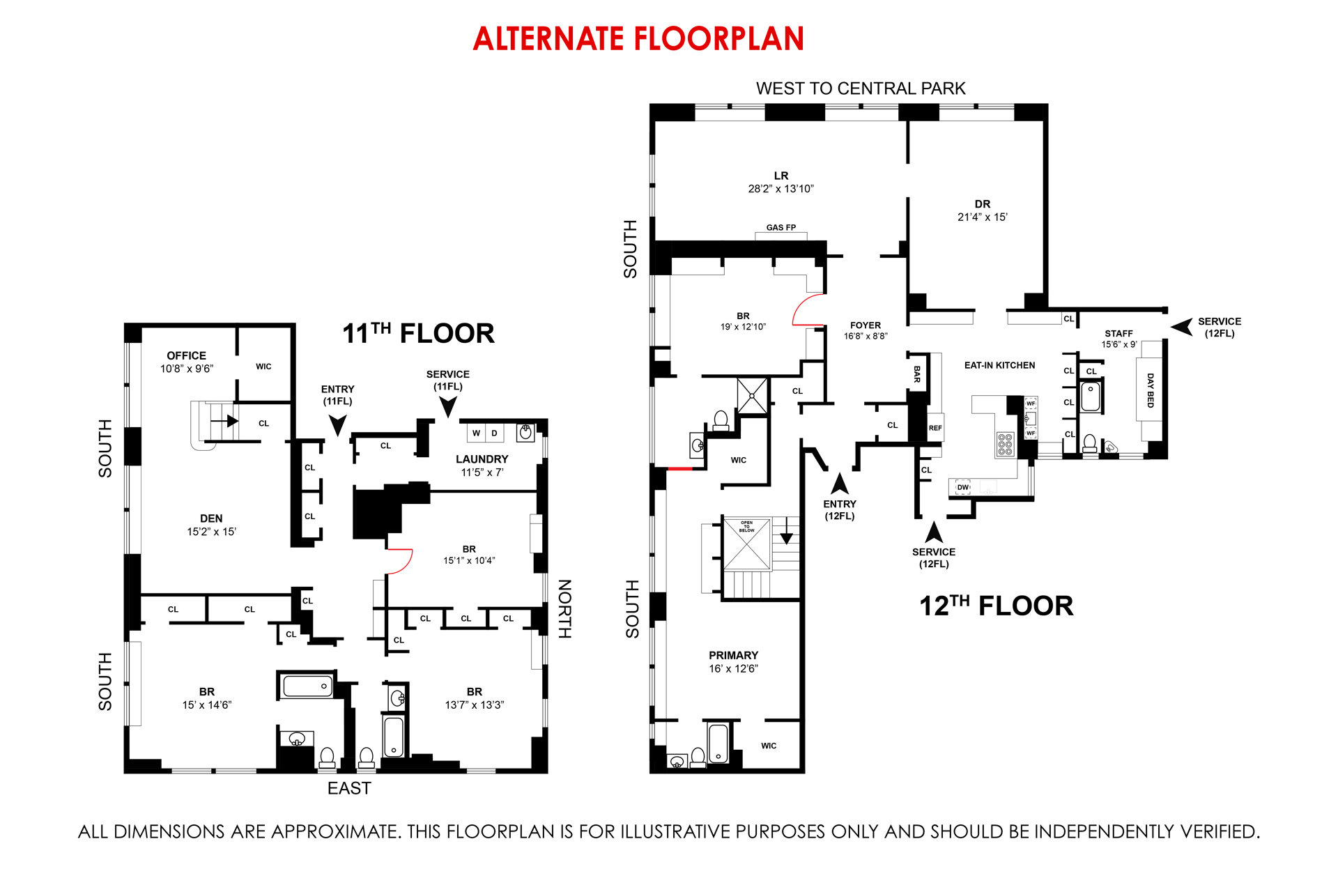 1215 Fifth Avenue 11/12 Upper East Side New York NY 10029