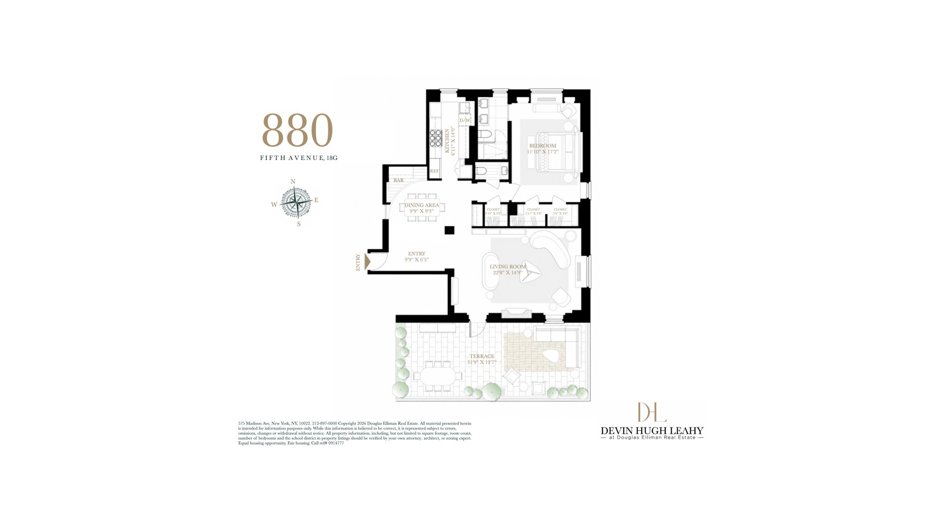 880 Fifth Avenue 18G Upper East Side New York NY 10021