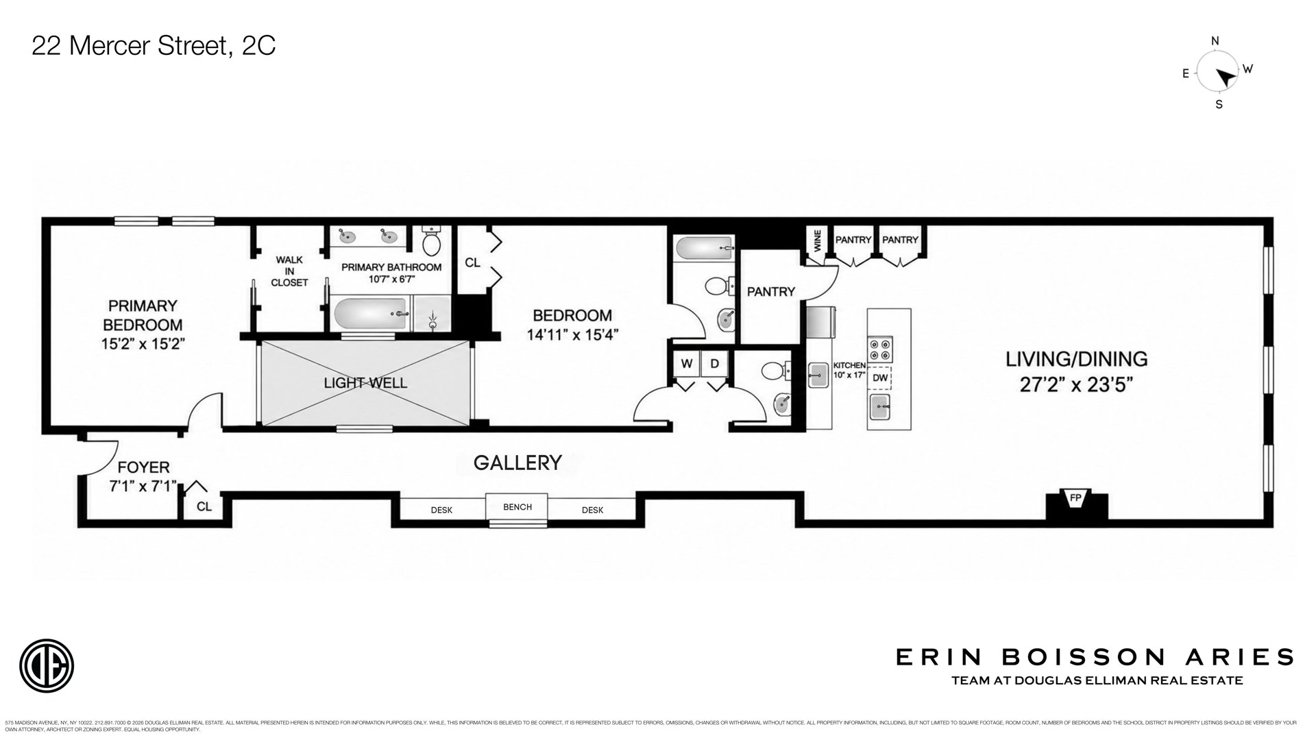22 Mercer Street Soho New York NY 10013