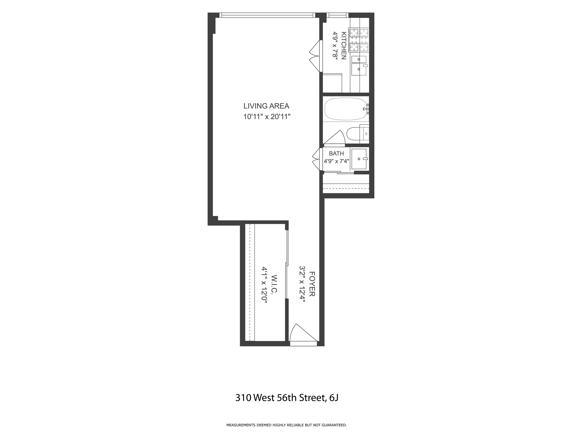 310 West 56th Street 6J Clinton New York NY 10019