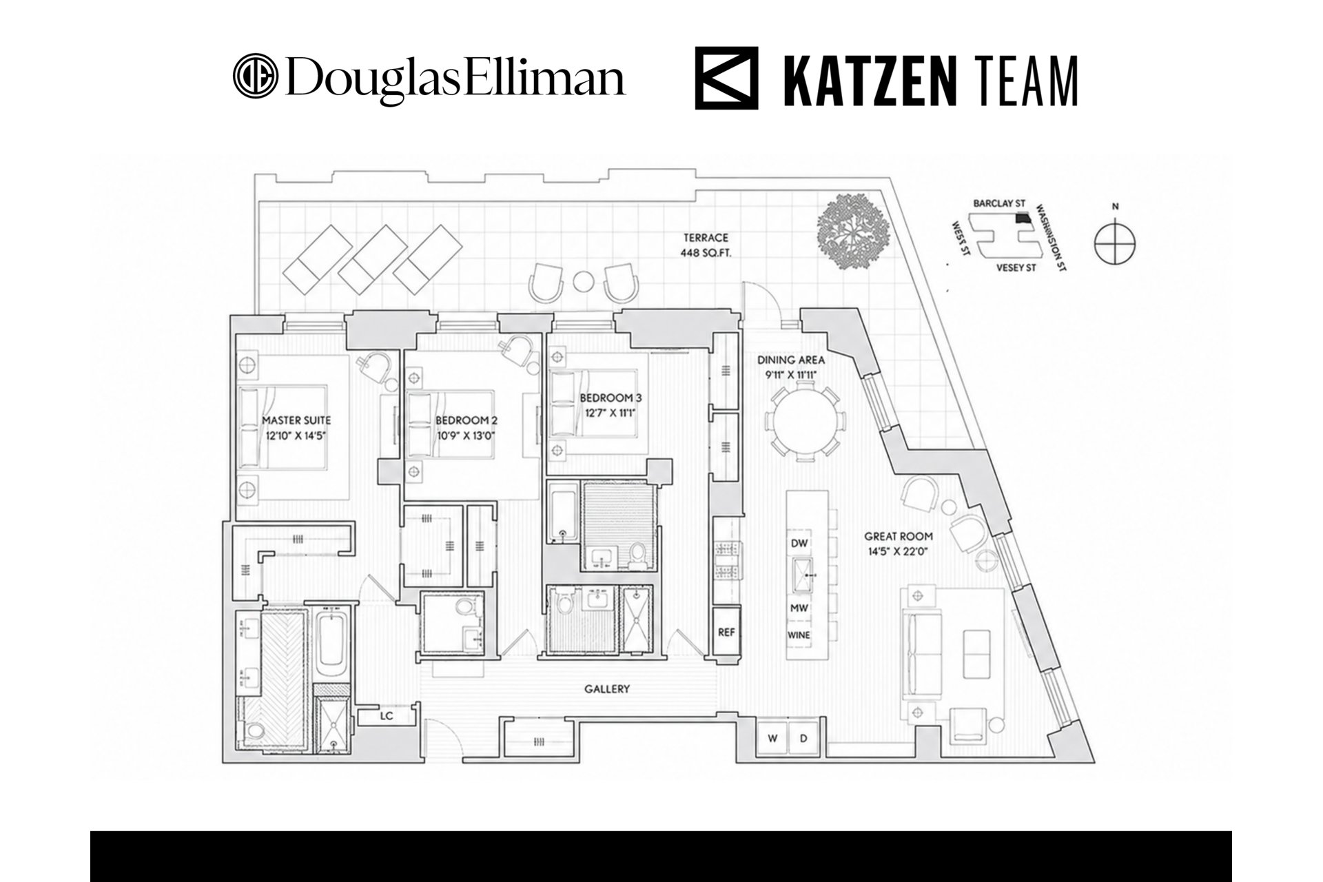 100 Barclay Street 11F Tribeca New York NY 10007