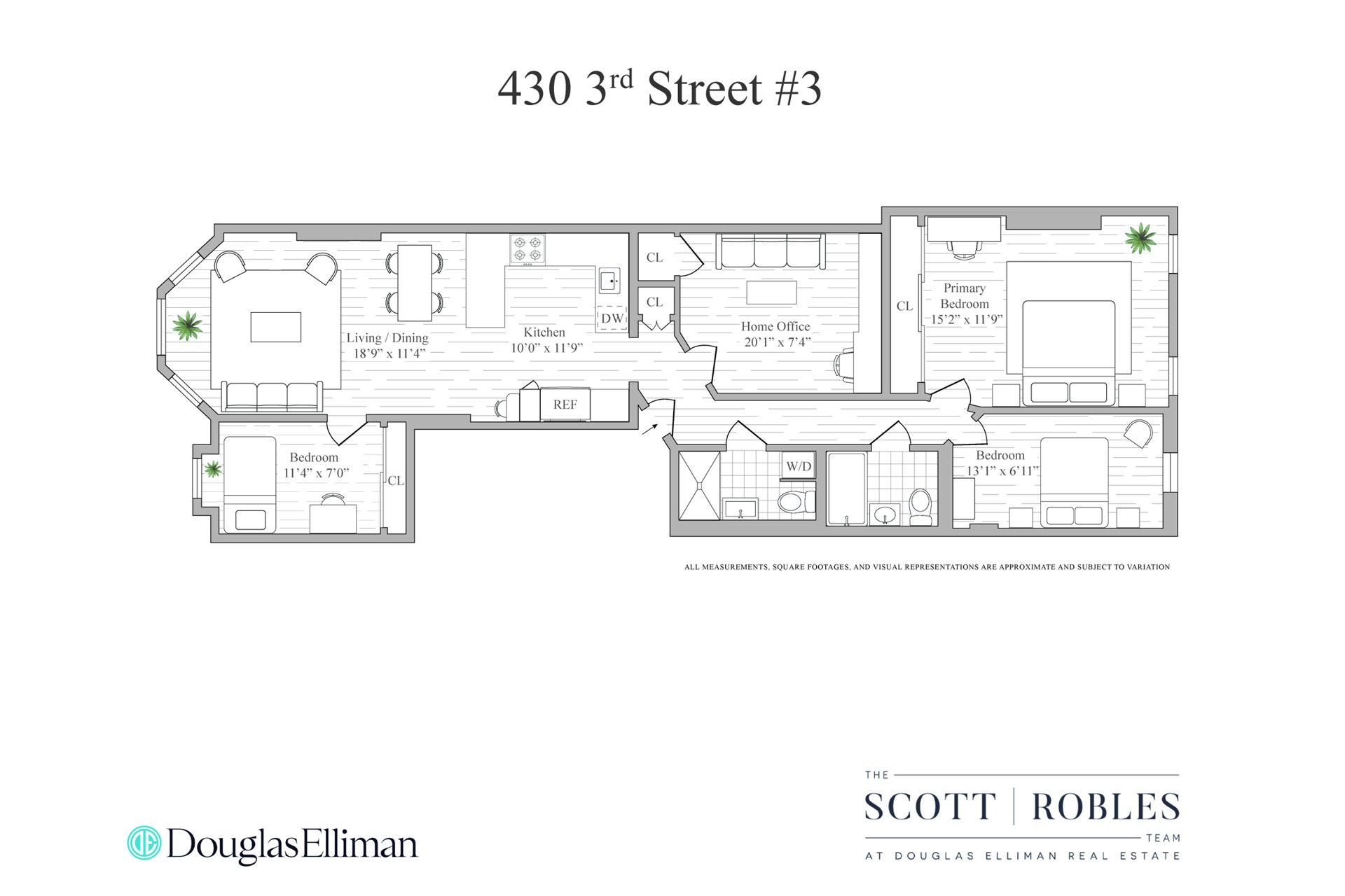 430 3rd Street 3 Park Slope Brooklyn NY 11215