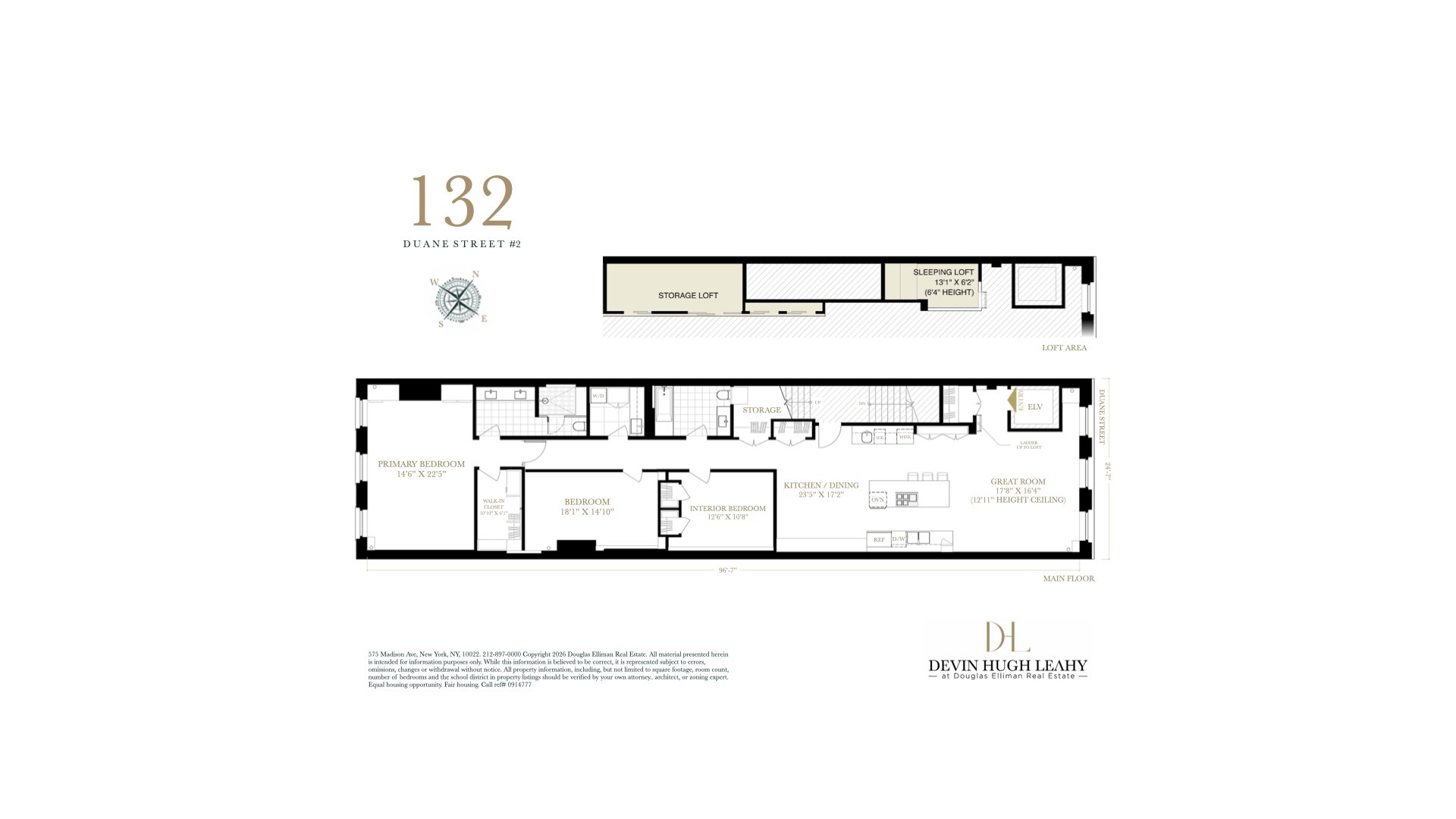 132 Duane Street 2 Tribeca New York NY 10013