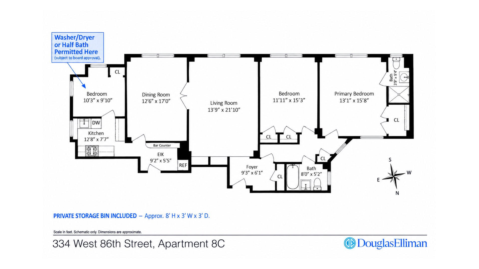 334 West 86th Street 8C Upper West Side New York NY 10024