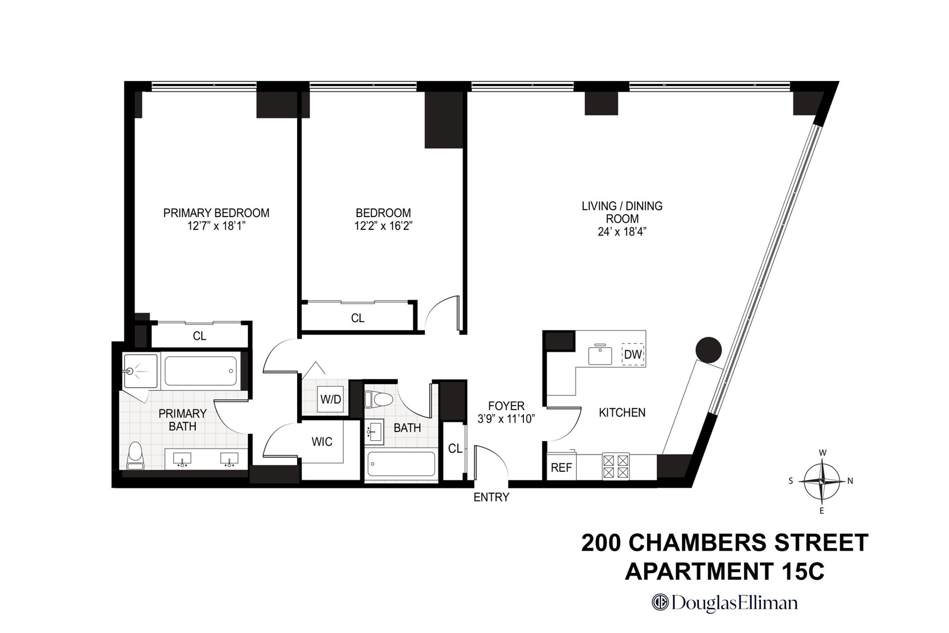 200 Chambers Street 15C Tribeca New York NY 10007
