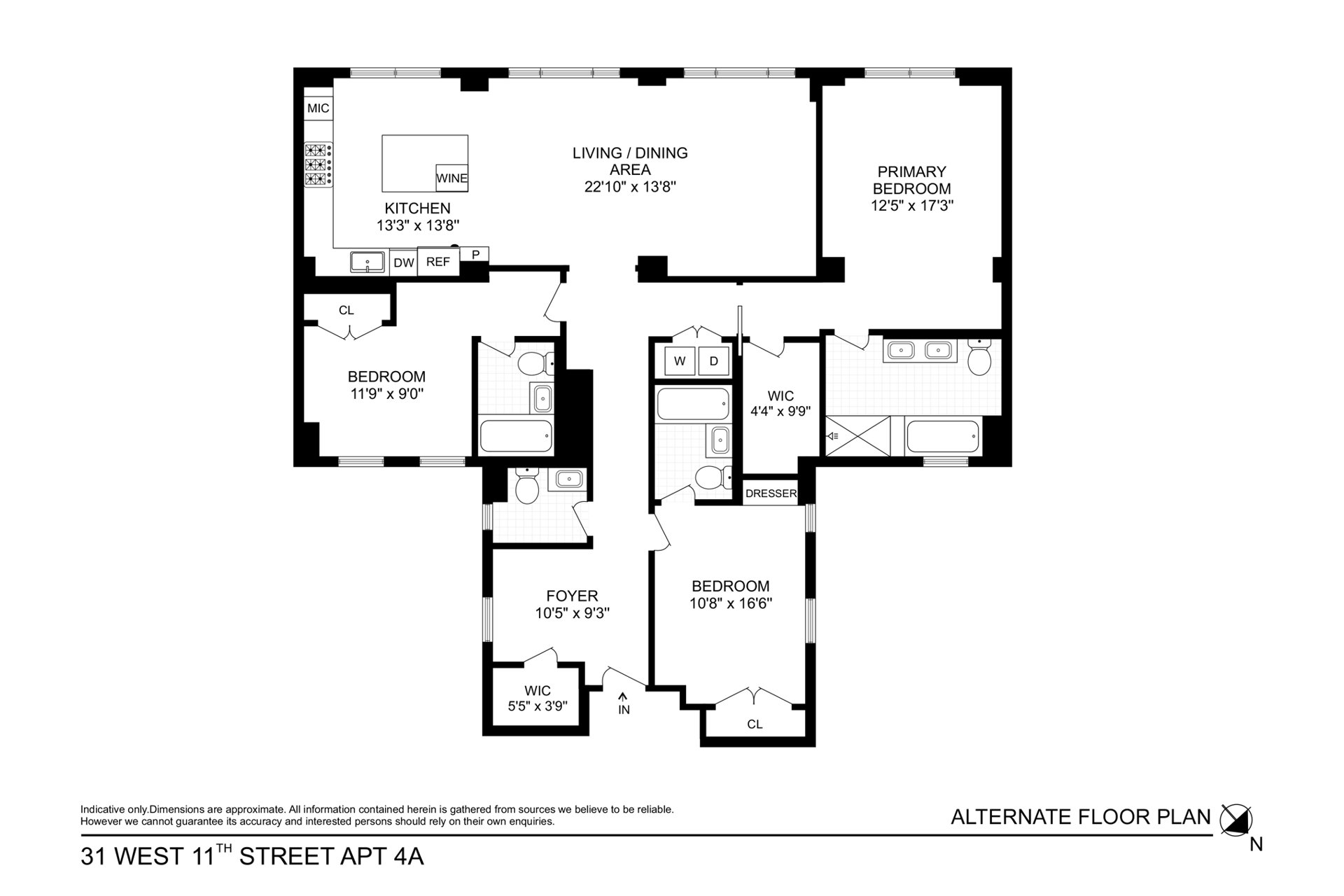 31 West 11th Street 4A Greenwich Village New York NY 10011