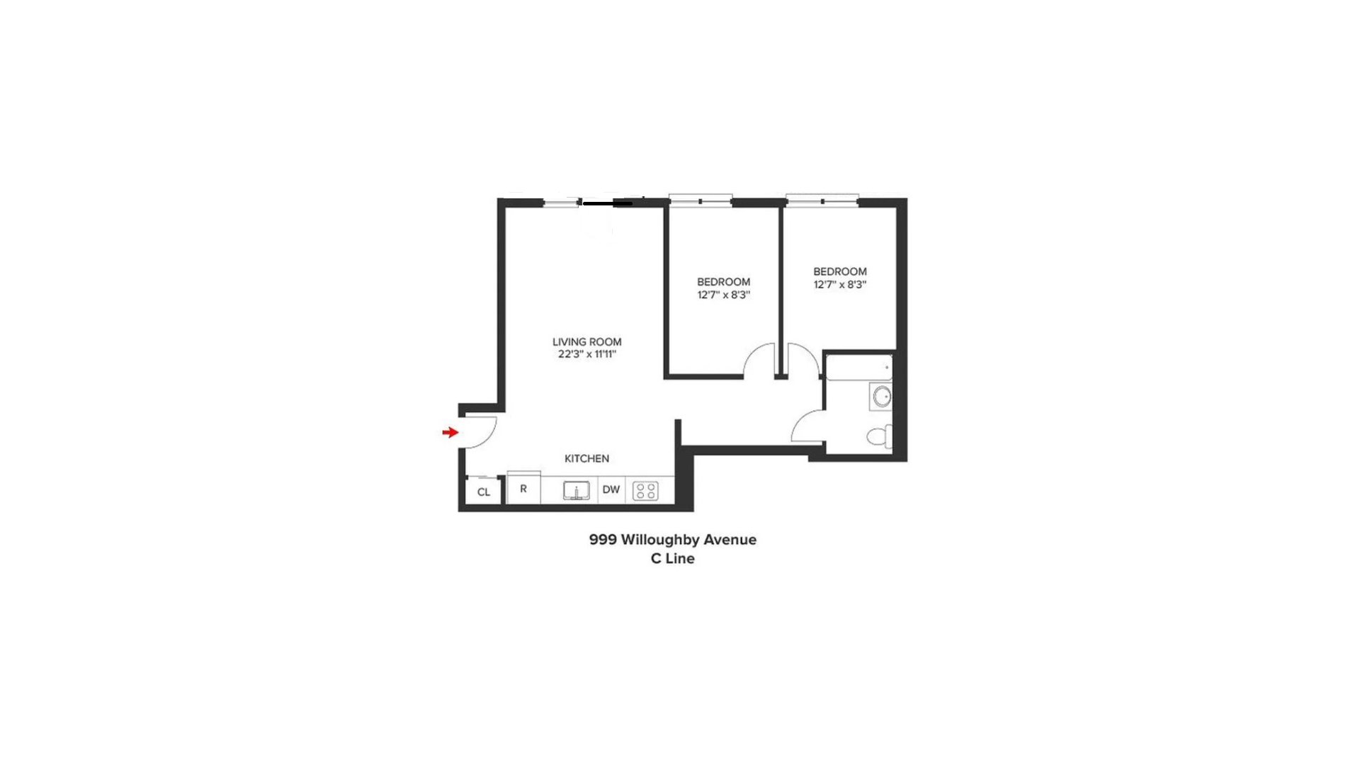 999 Willoughby Avenue 2C Bushwick Brooklyn NY 11221