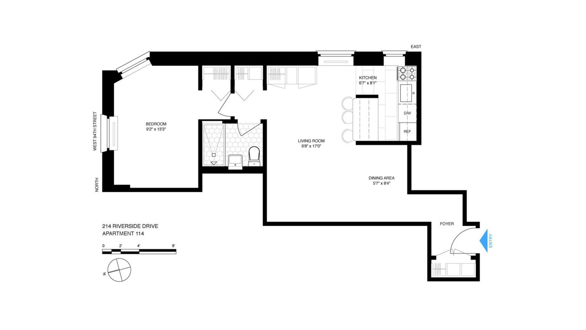 214 Riverside Drive 114 Upper West Side New York NY 10025
